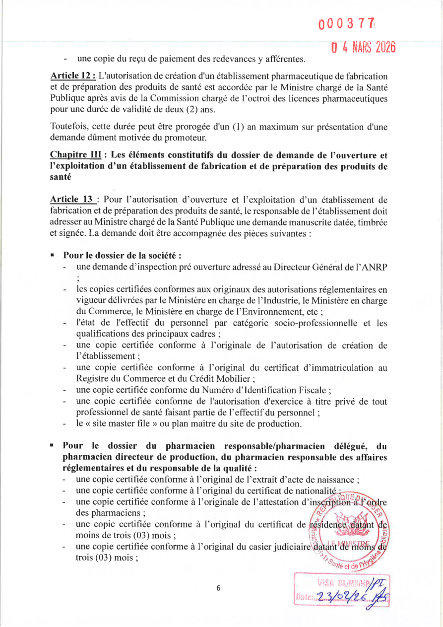 Original PDF page 6 — retained source fields, tables and layout.