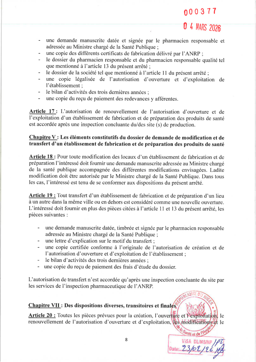 Original PDF page 8 — retained source fields, tables and layout.