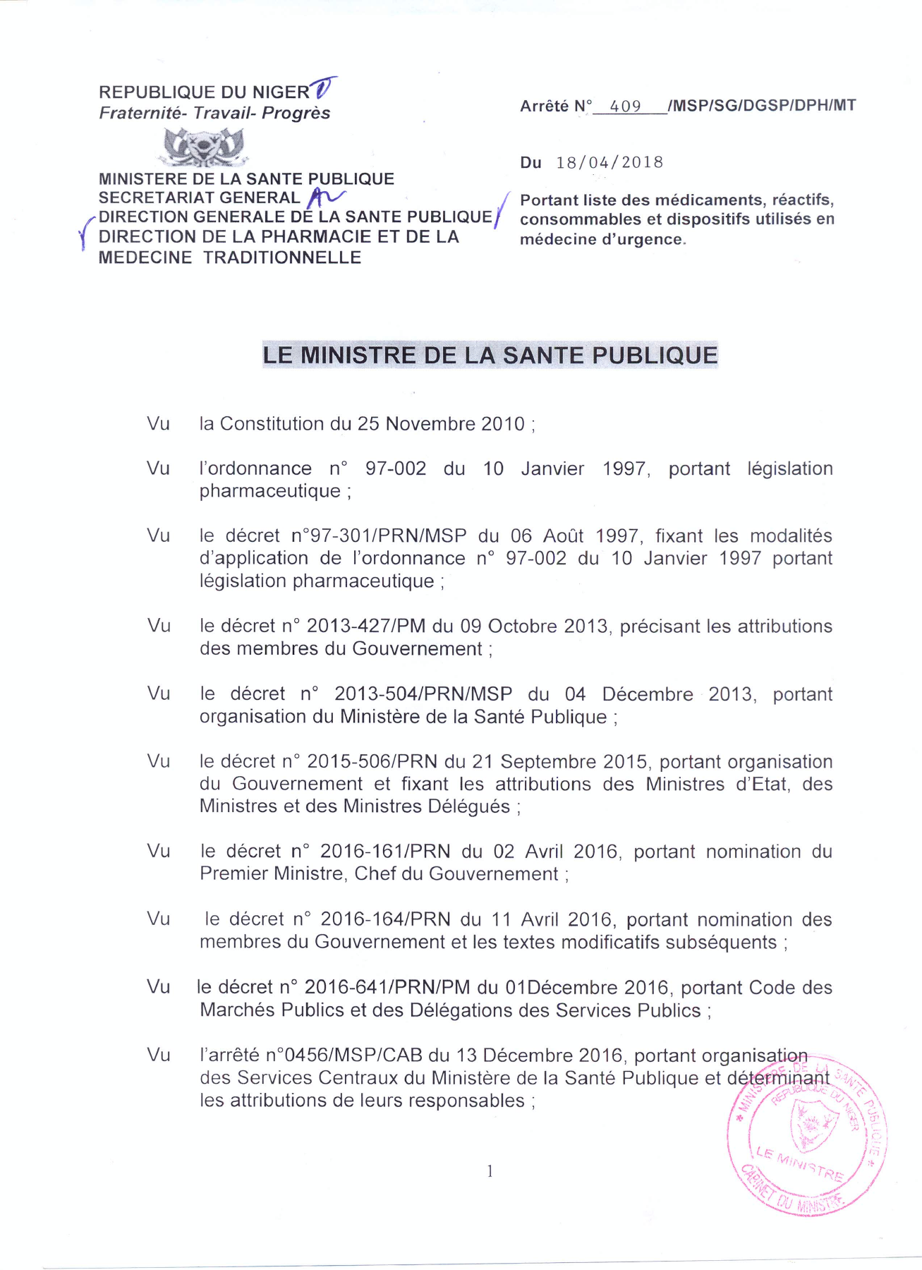 Original PDF page 1 — retained source fields, tables and layout.