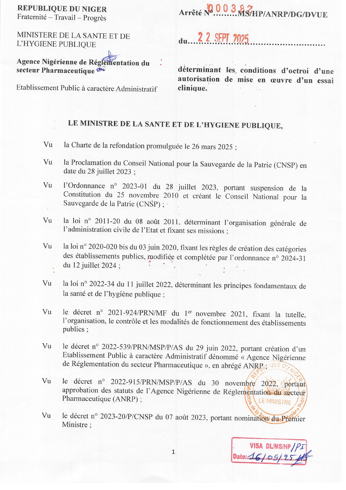 Original PDF page 1 — retained source fields, tables and layout.