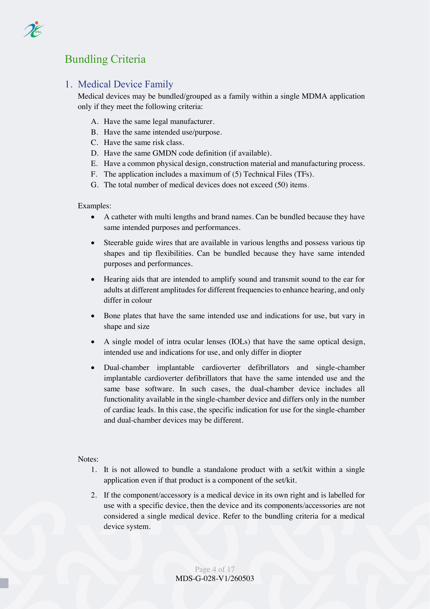 MDS-G-028-V1/260503 — official PDF page 4