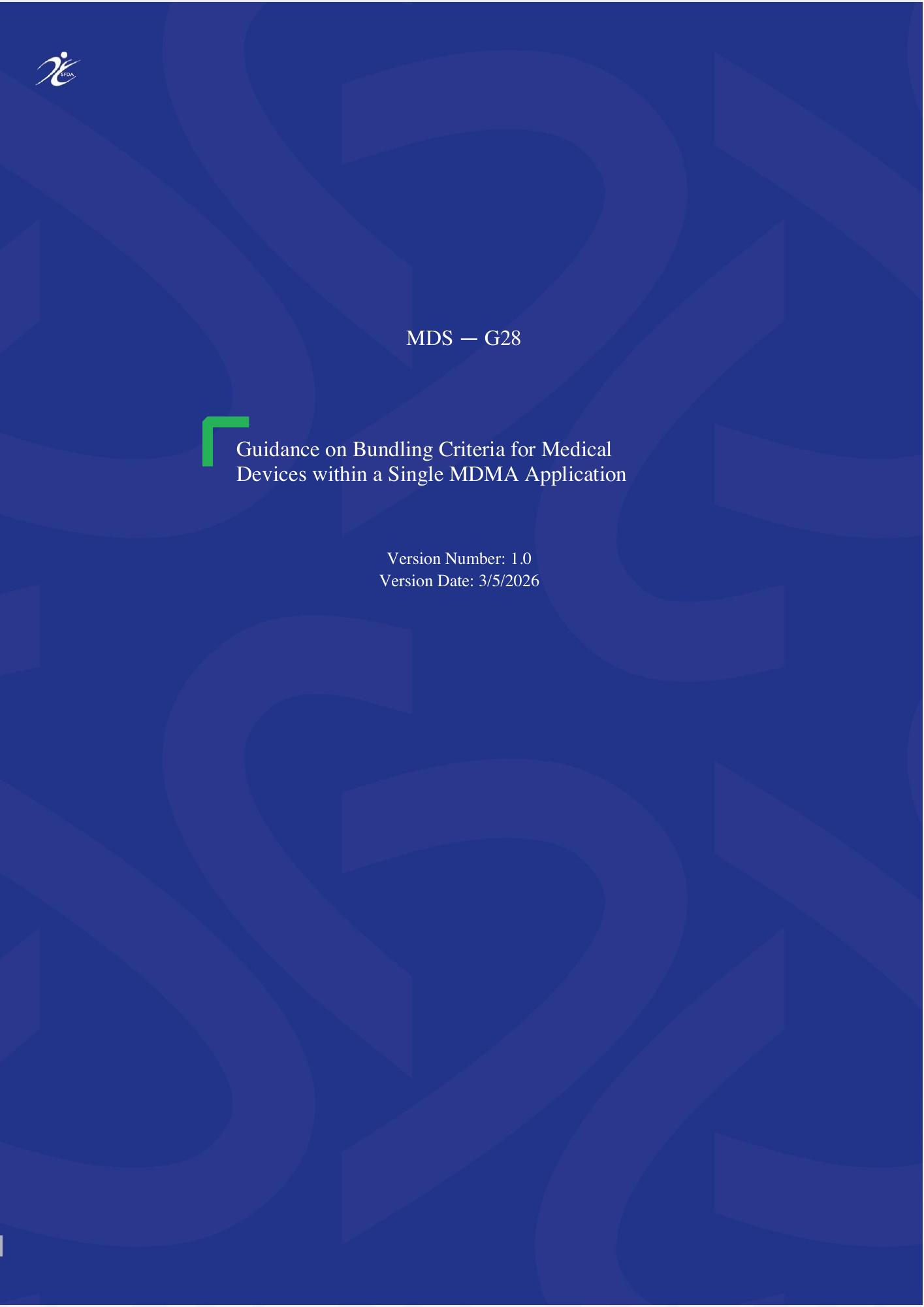 MDS-G-028-V1/260503 — official PDF page 1