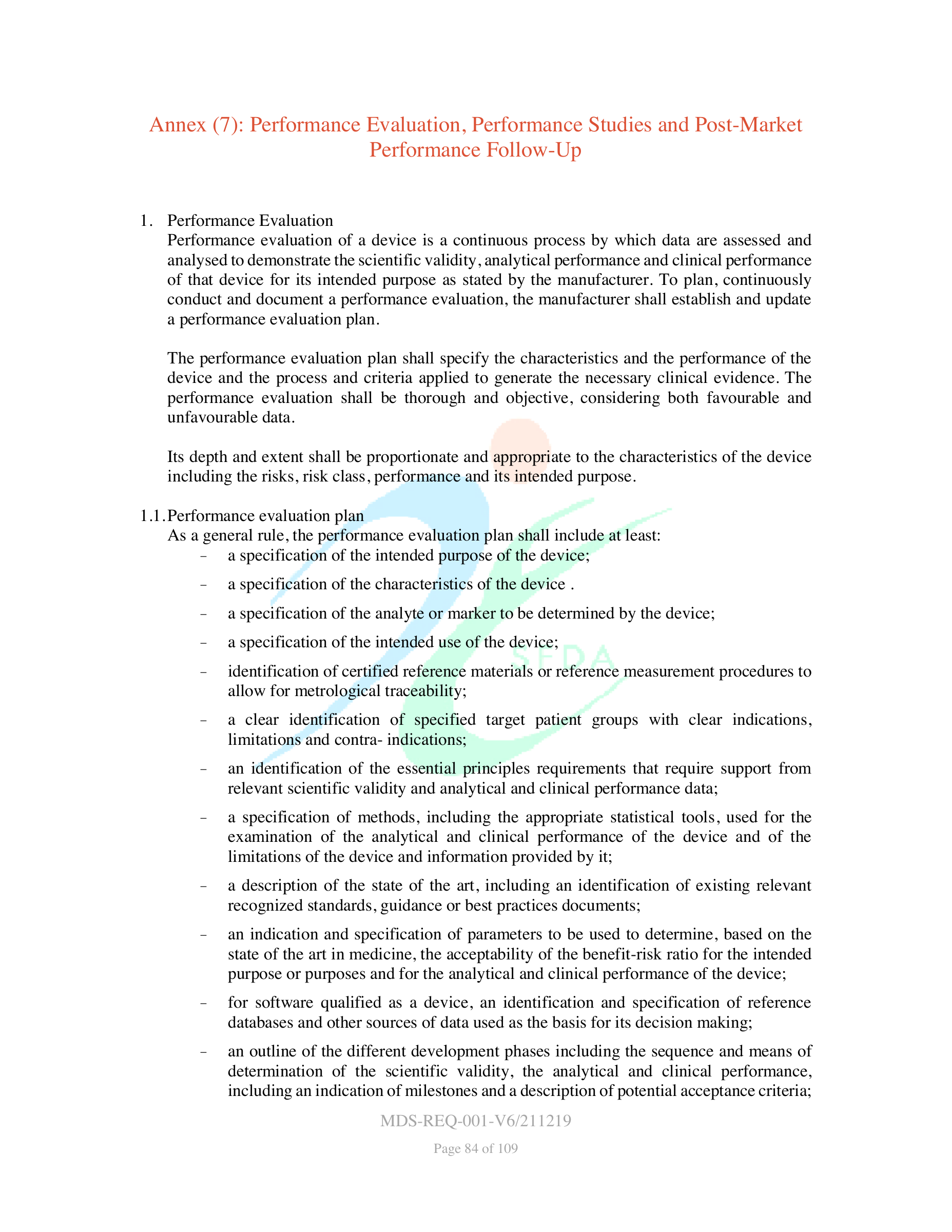 MDS-REQ-001-V6/211219 — original official PDF page 84; complete source layout retained