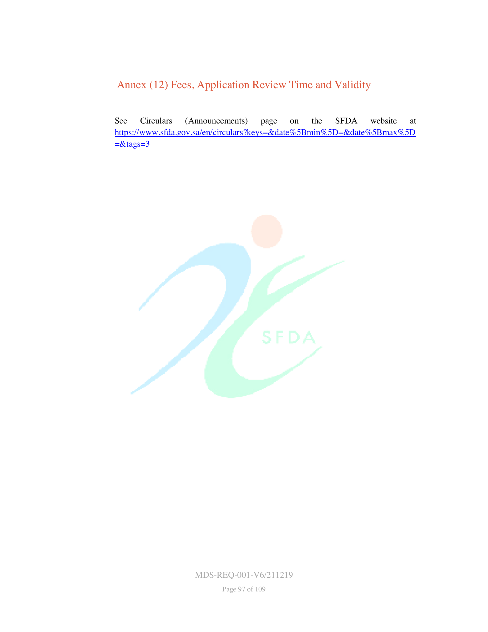 MDS-REQ-001-V6/211219 — original official PDF page 97; complete source layout retained
