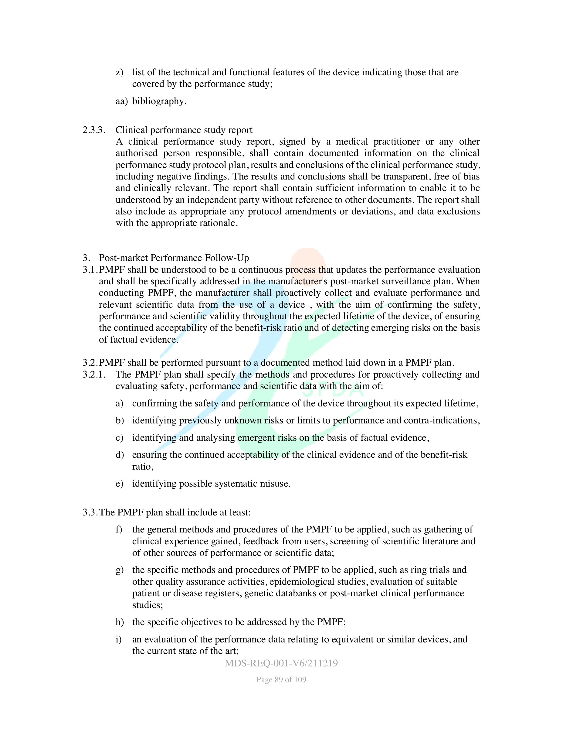 MDS-REQ-001-V6/211219 — original official PDF page 89; complete source layout retained