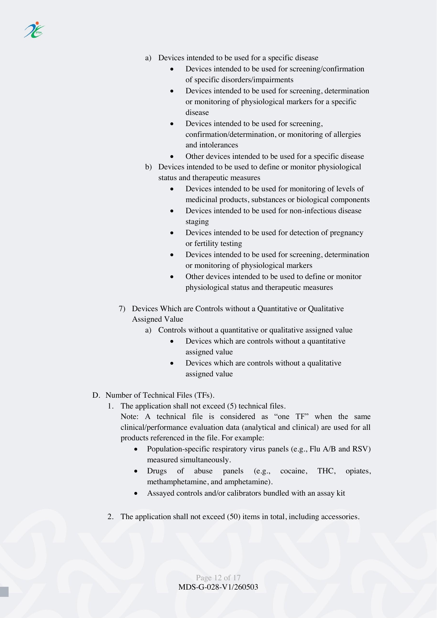 MDS-G-028-V1/260503 — official PDF page 12