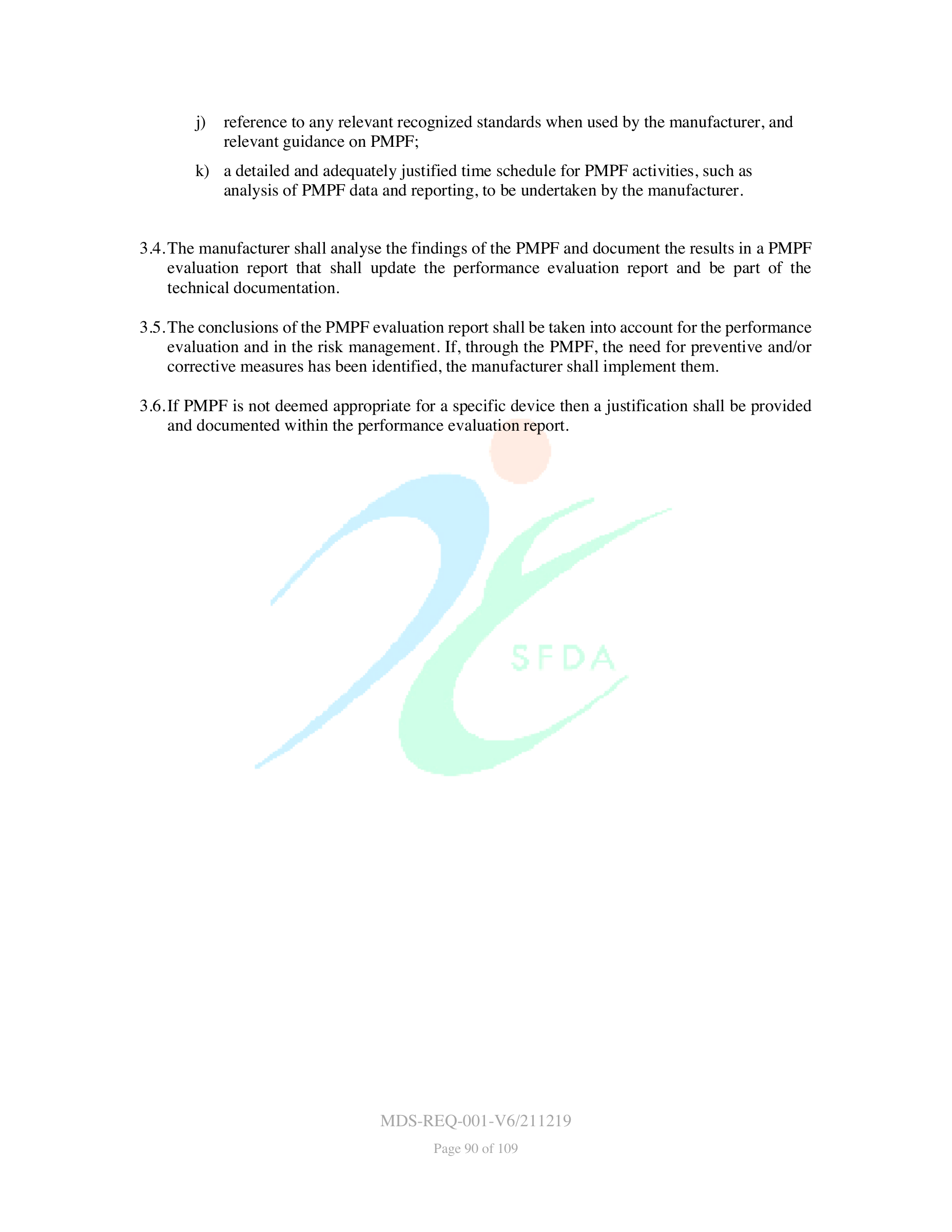 MDS-REQ-001-V6/211219 — original official PDF page 90; complete source layout retained