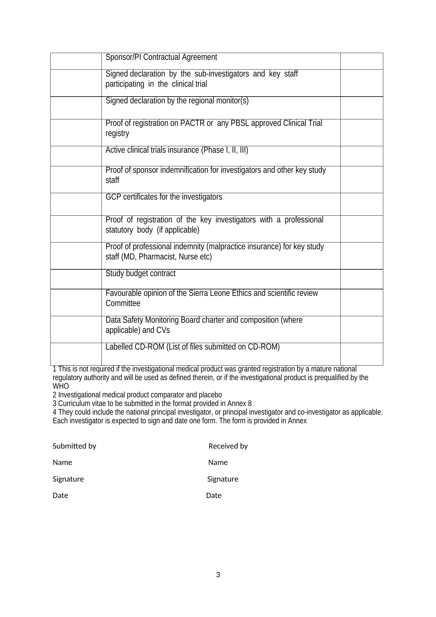Rendered from the linked Office original — page 3; retained table layout and symbols. This is a render, not an official PDF page.