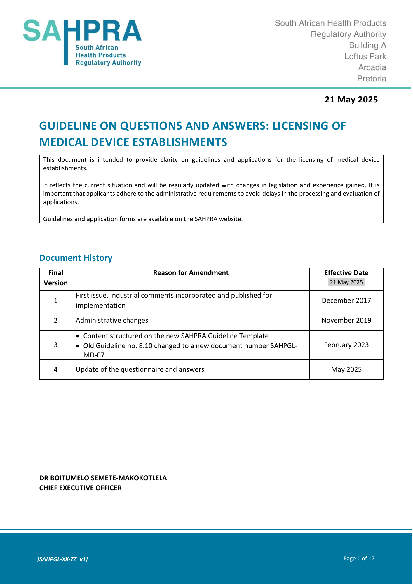 SAHPGL-MD-07 Version 4 — original PDF page 1
