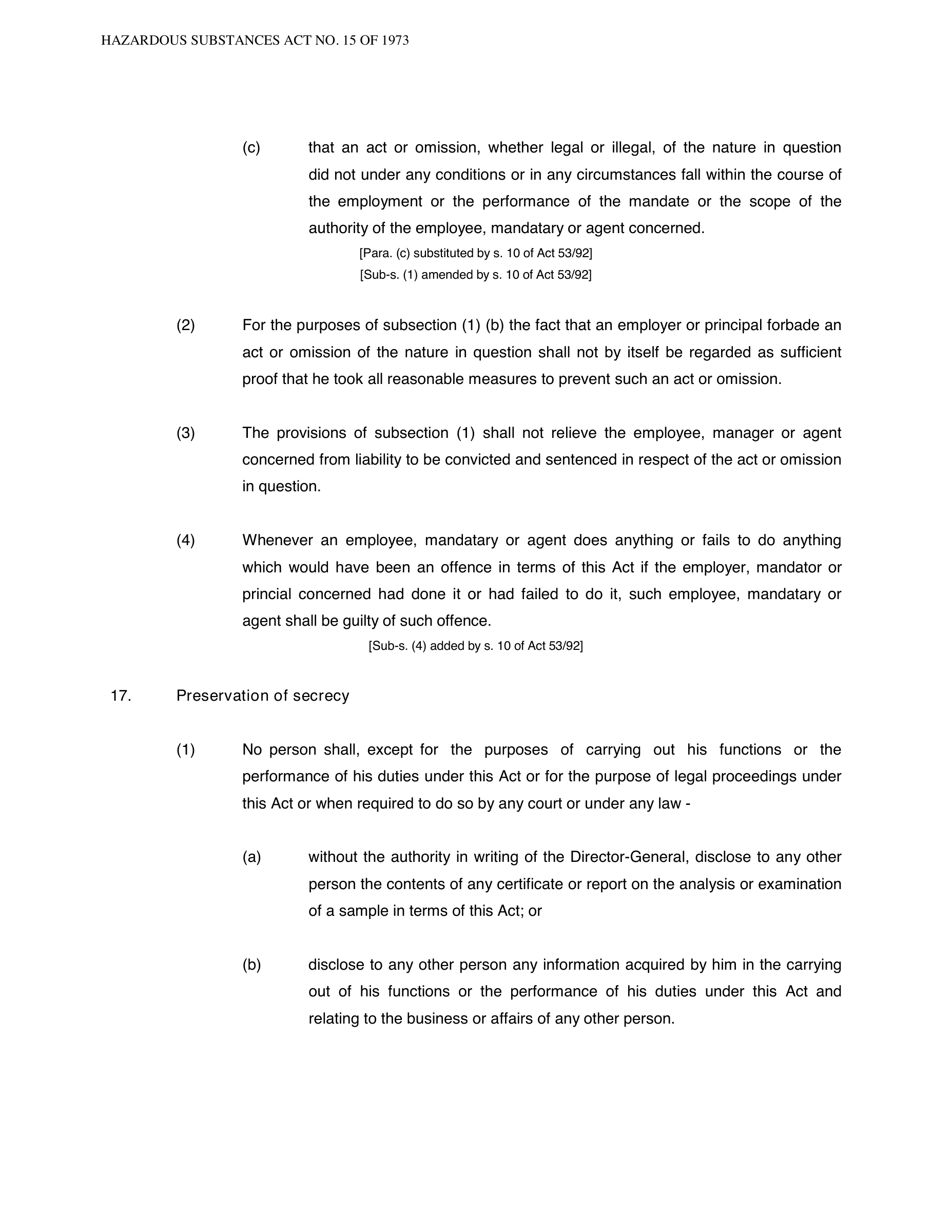 Hazardous Substances Act 15 of 1973 — complete original official PDF page 24