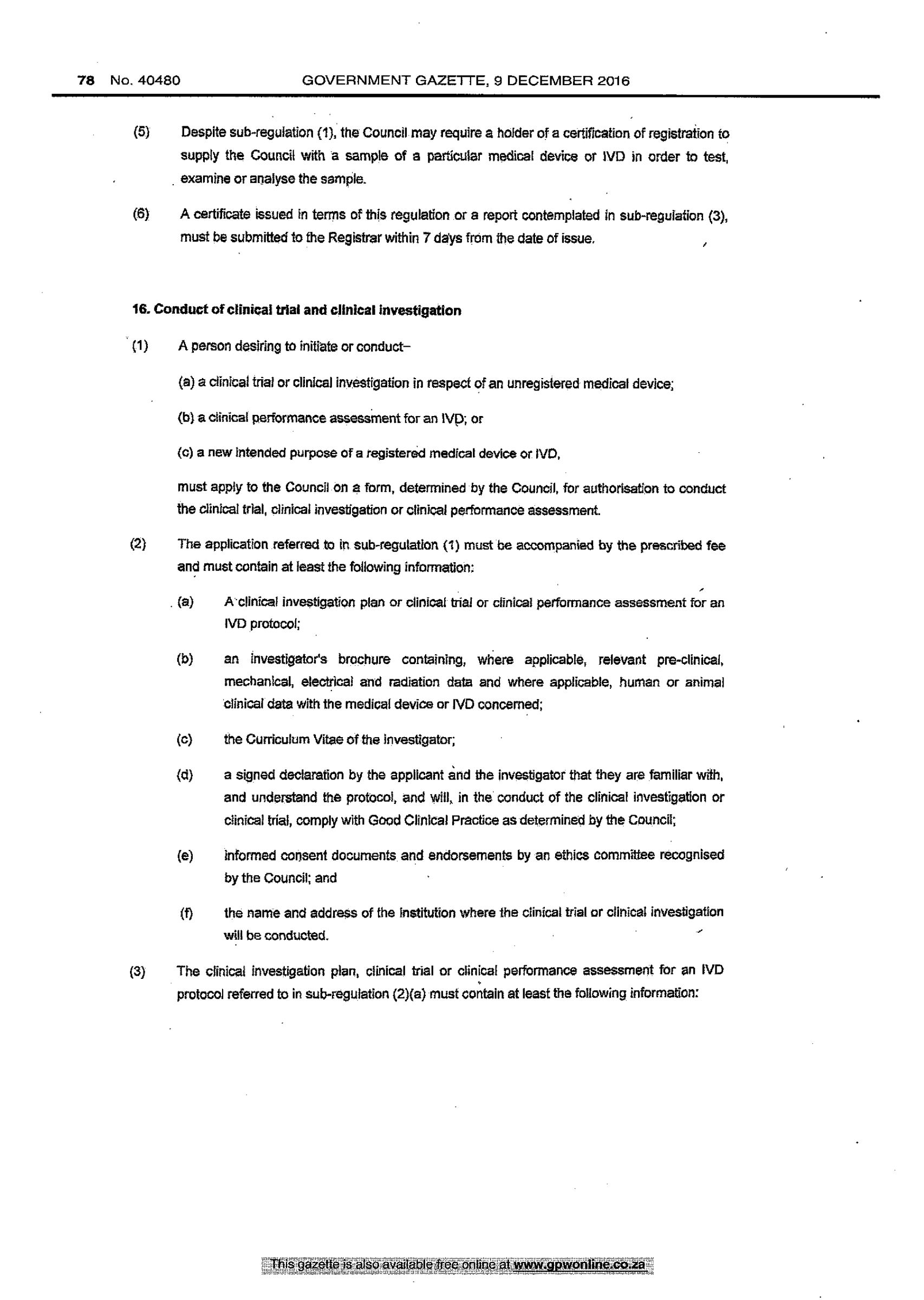 GN R1515 / GG 40480 — complete original official PDF page 18