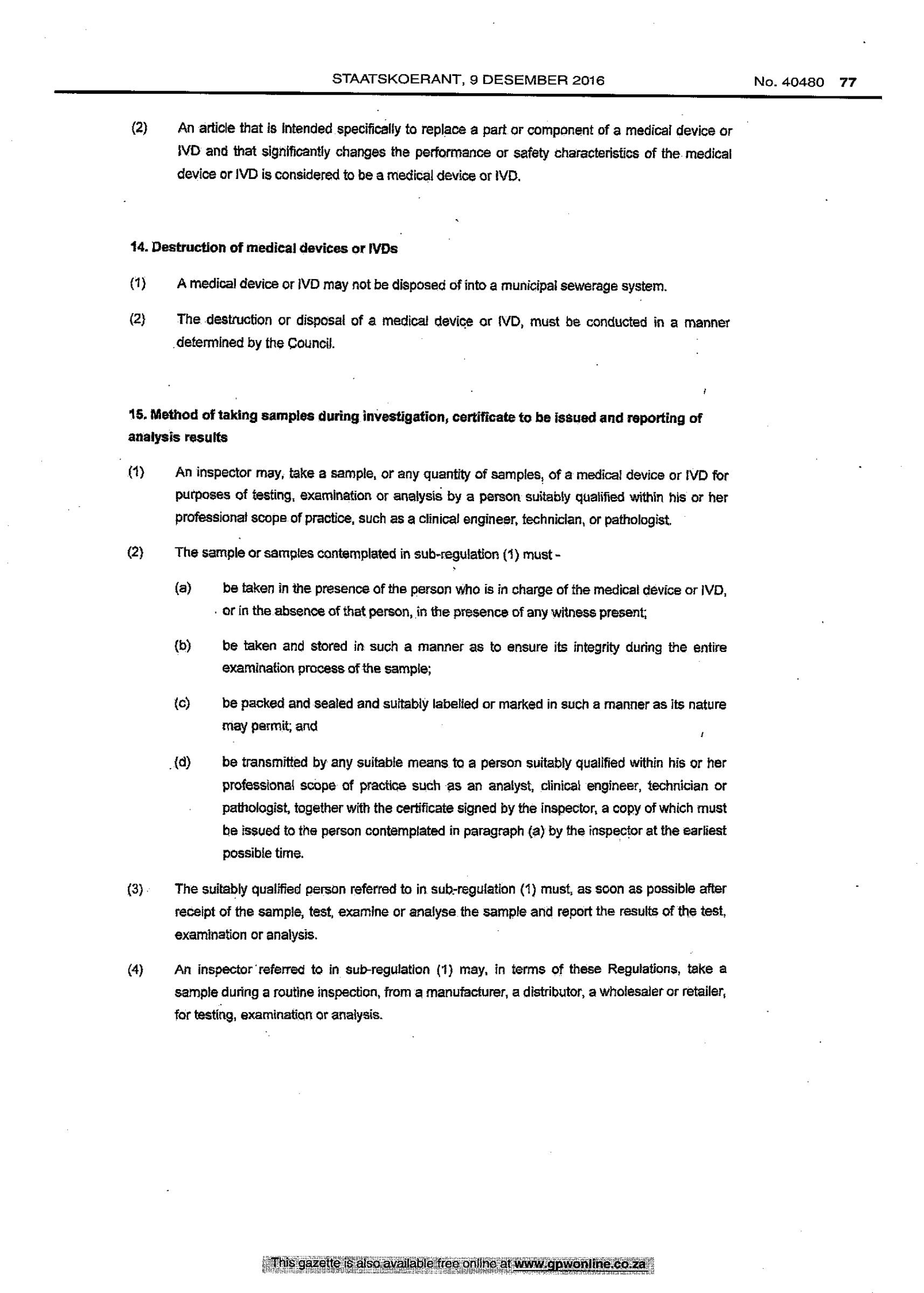 GN R1515 / GG 40480 — complete original official PDF page 17