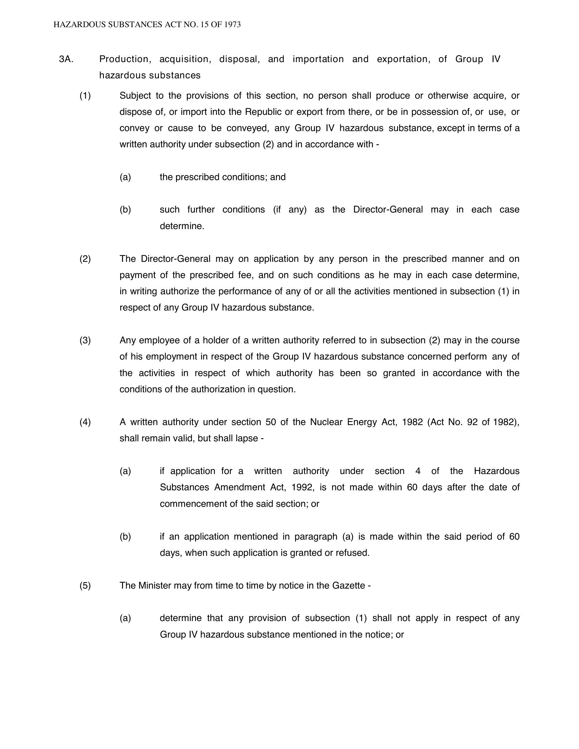 Hazardous Substances Act 15 of 1973 — complete original official PDF page 10