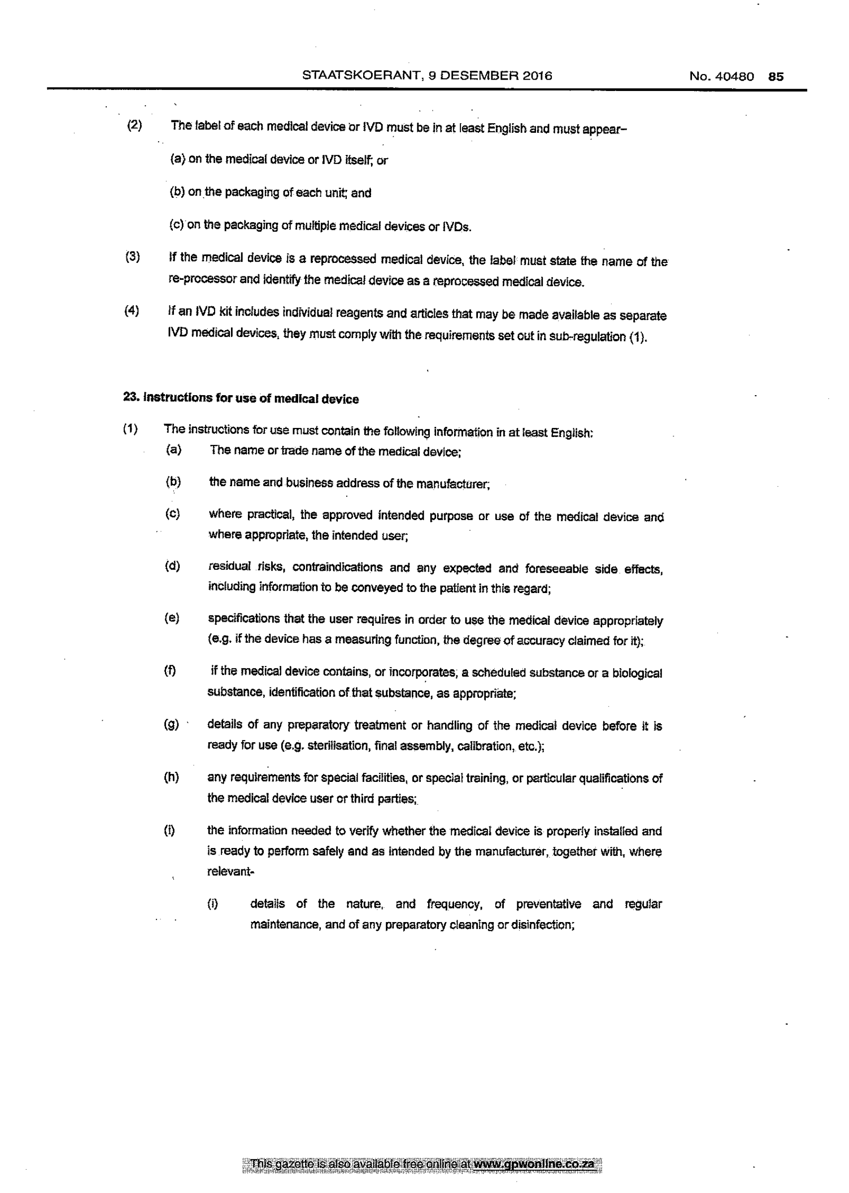 GN R1515 / GG 40480 — complete original official PDF page 25