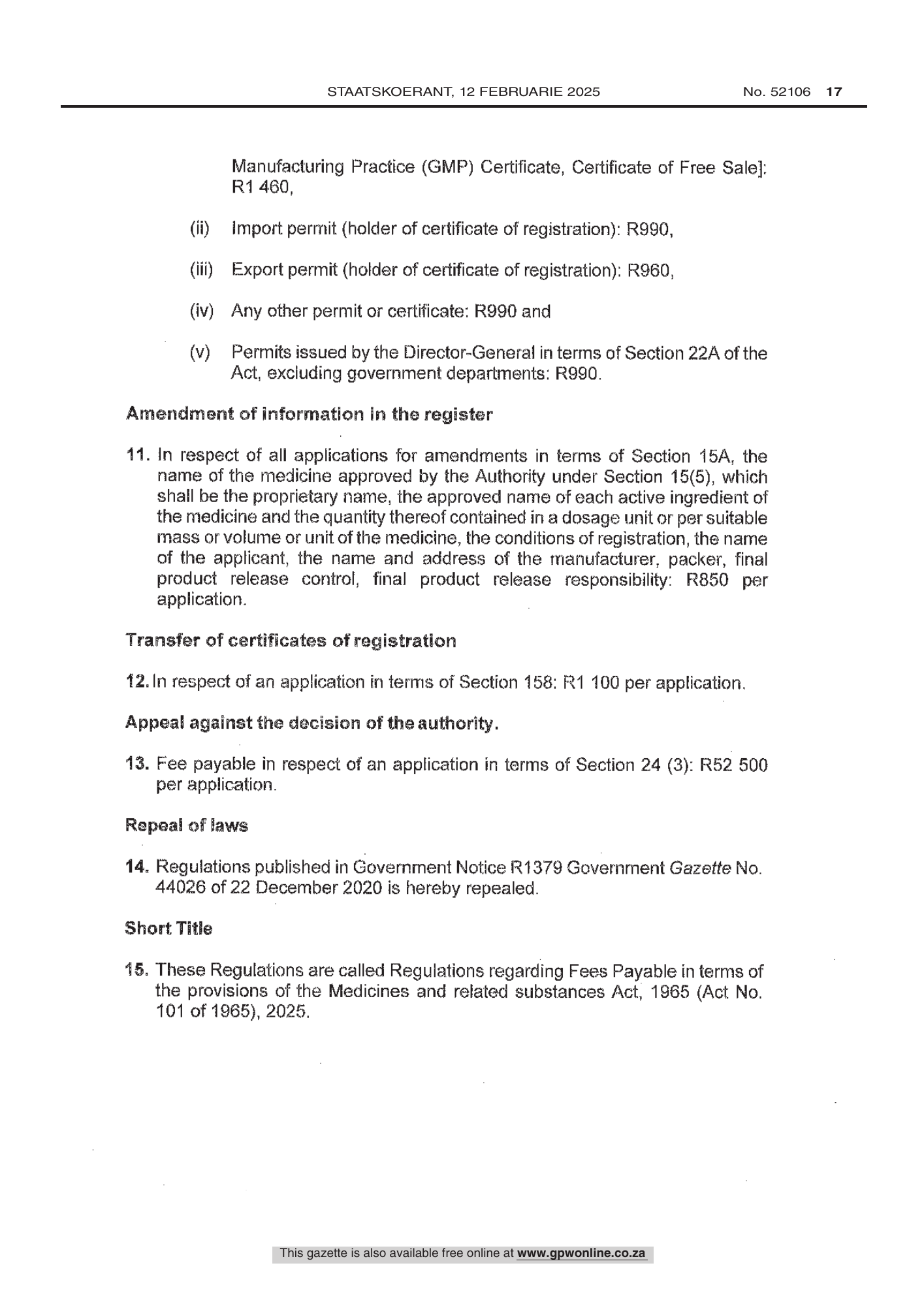 GN 5856 / Government Gazette 52106 — original PDF page 17