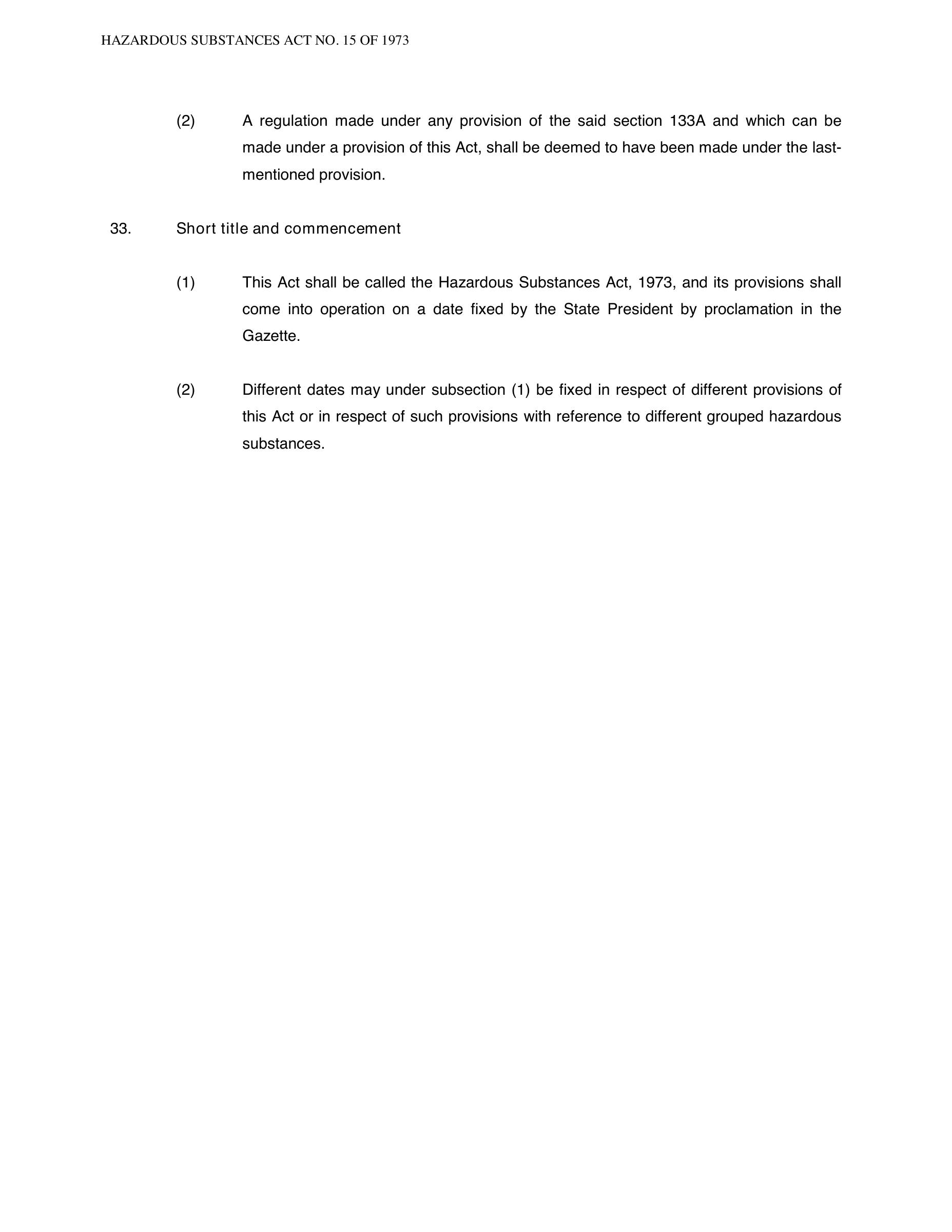 Hazardous Substances Act 15 of 1973 — complete original official PDF page 37