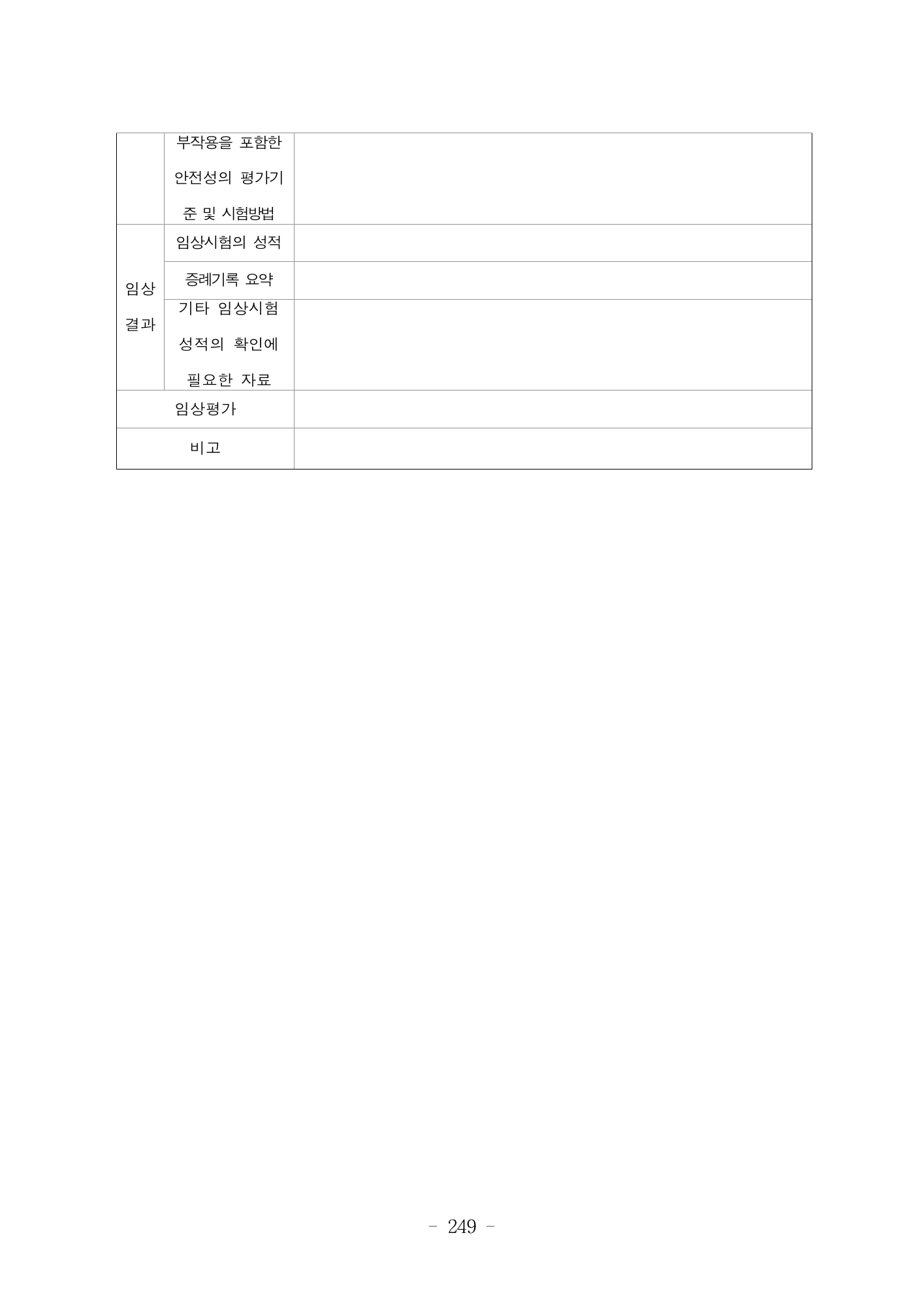 MFDS Notice2026-6 — consolidated base — original official PDF page249; original table columns and diagrams retained