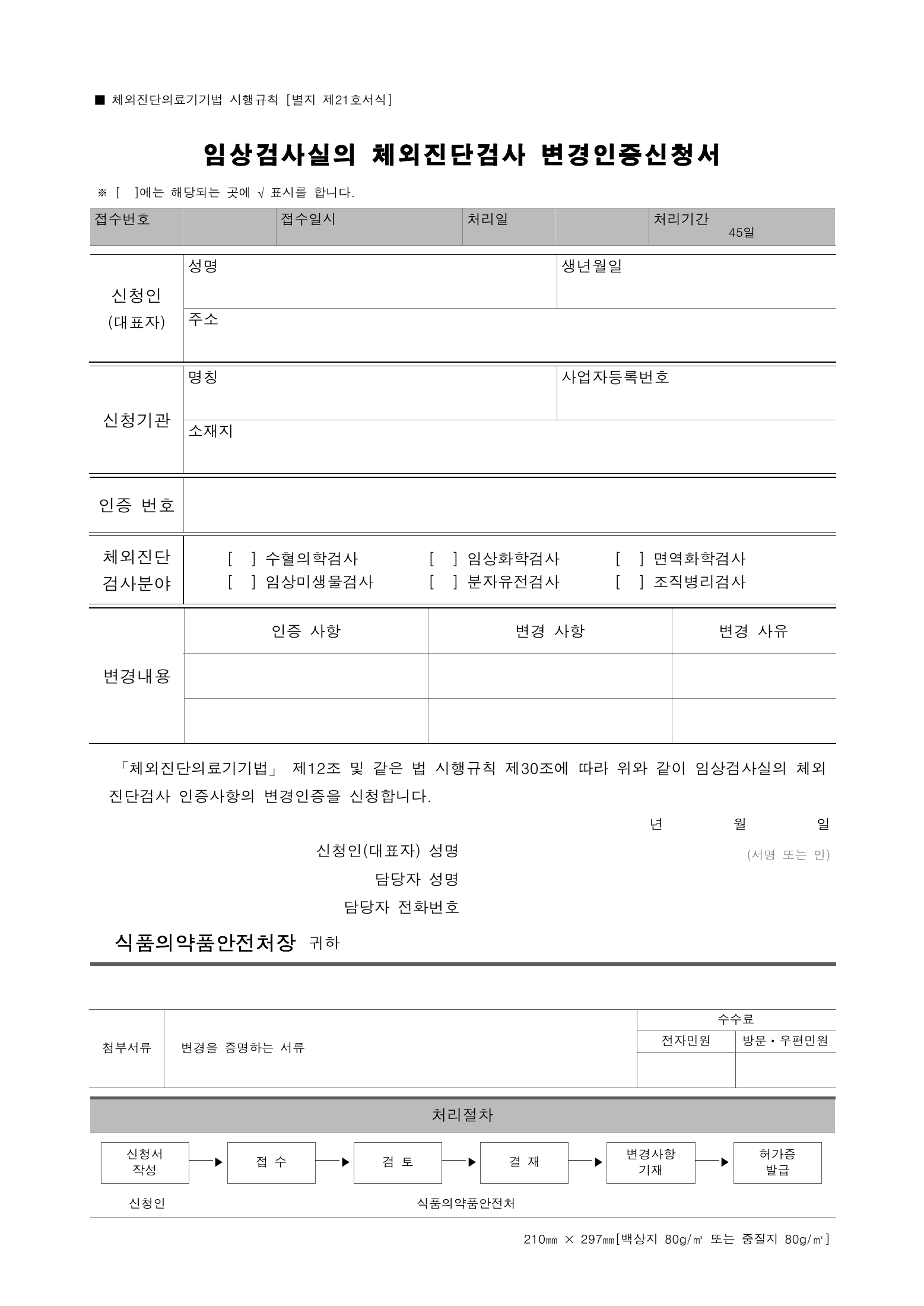Official Korean IVD Rule2155 full selected PDF export, physical page 65 of67; original image governs.