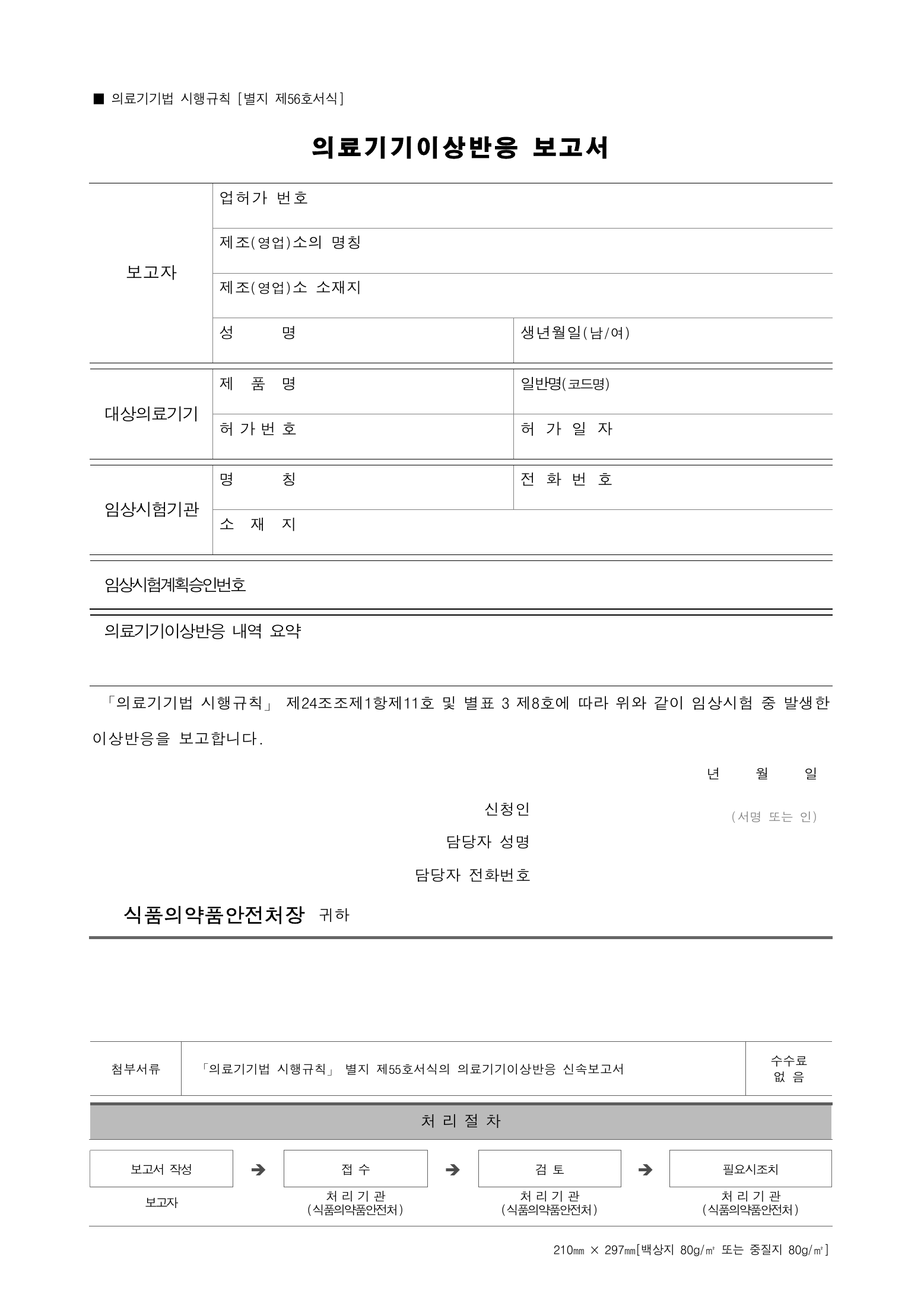 Official Korean Medical Devices Act Enforcement Rule 총리령 제2127호 full selected PDF export, physical page 251 of 251; original image governs native search text.
