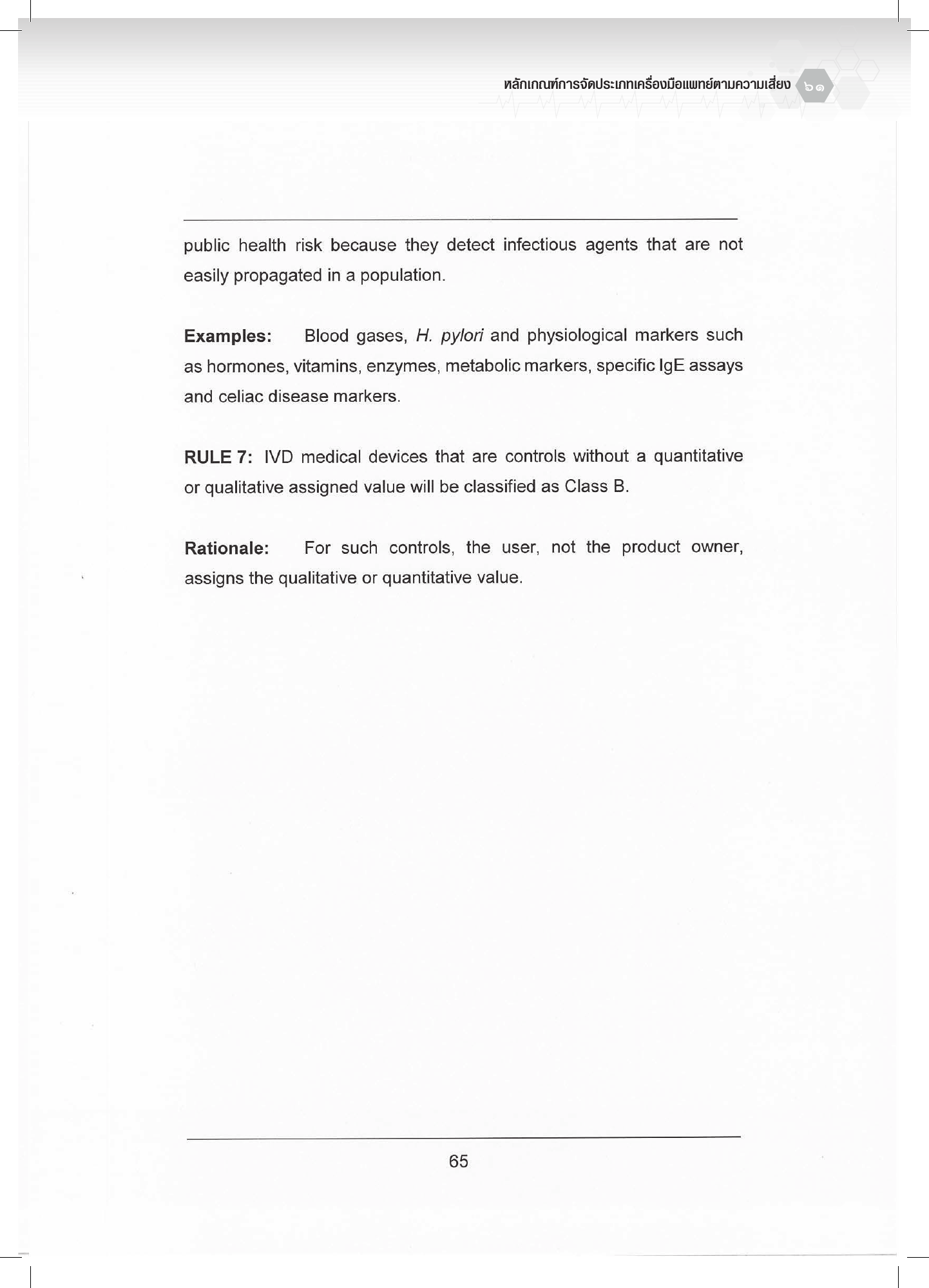 th-classification — official PDF page 61; original table columns, symbols and diagram connections