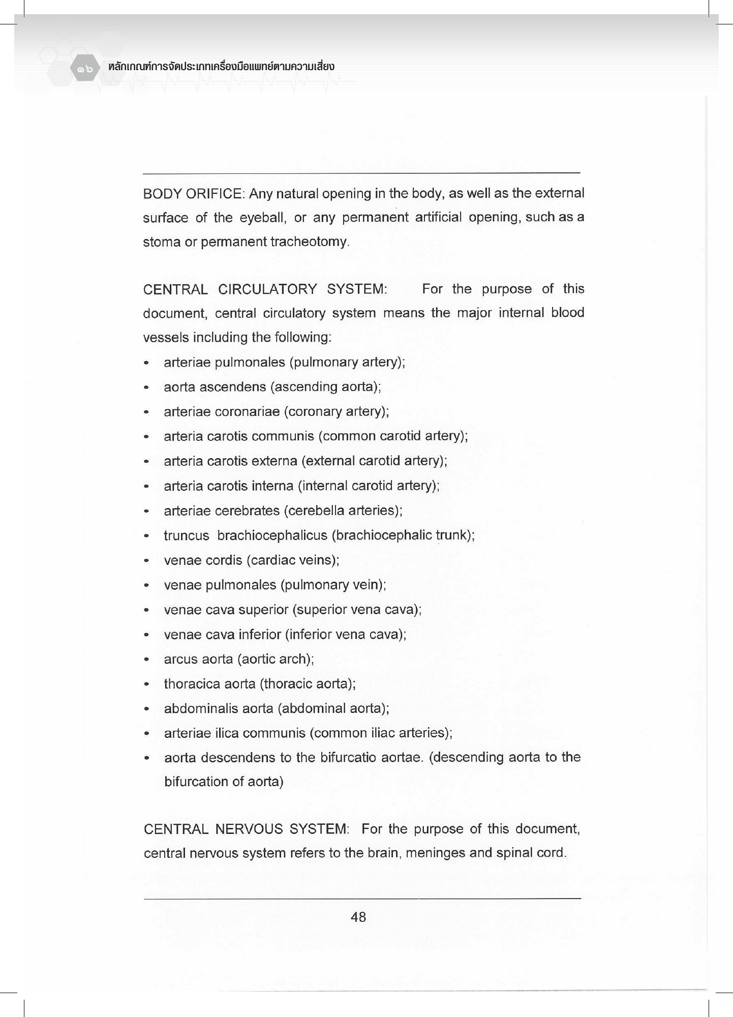 th-classification — official PDF page 16; original table columns, symbols and diagram connections