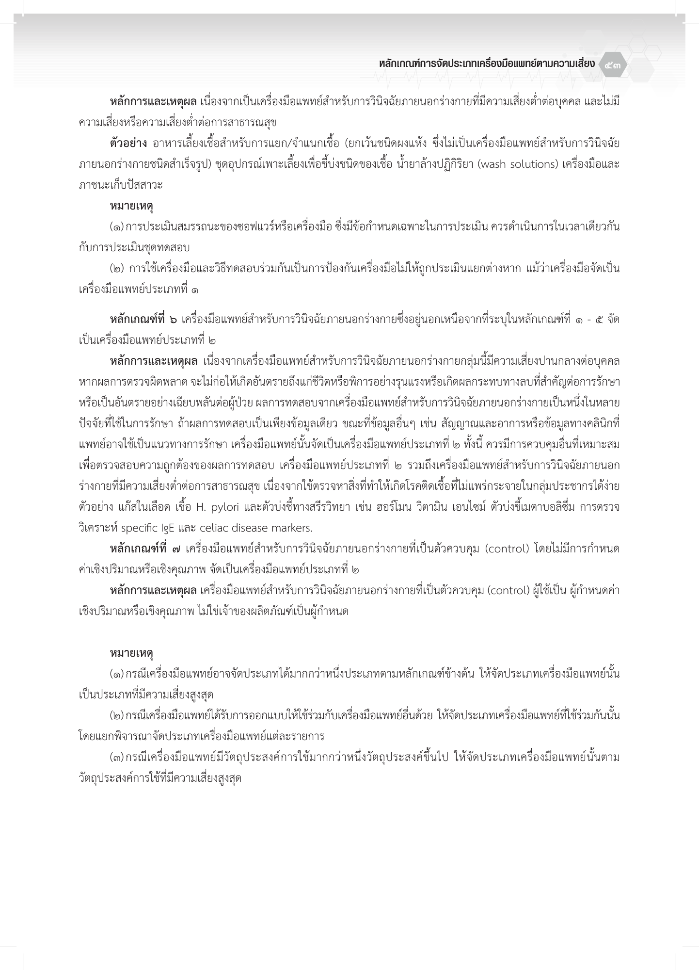 th-classification — official PDF page 53; original table columns, symbols and diagram connections