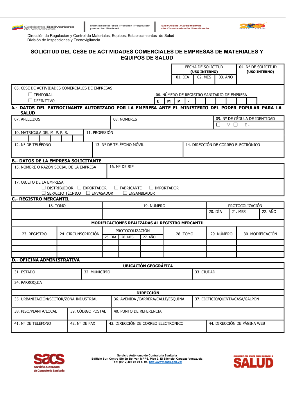 Original PDF page 1 — retained source fields, tables and layout.