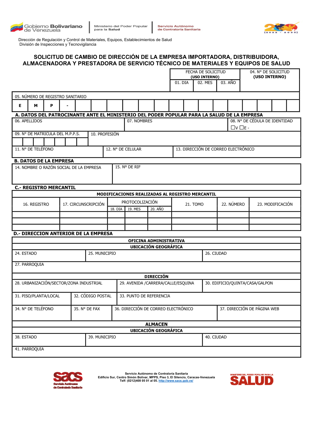 Original PDF page 1 — retained source fields, tables and layout.