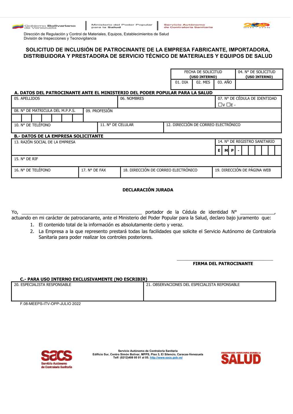Original PDF page 1 — retained source fields, tables and layout.