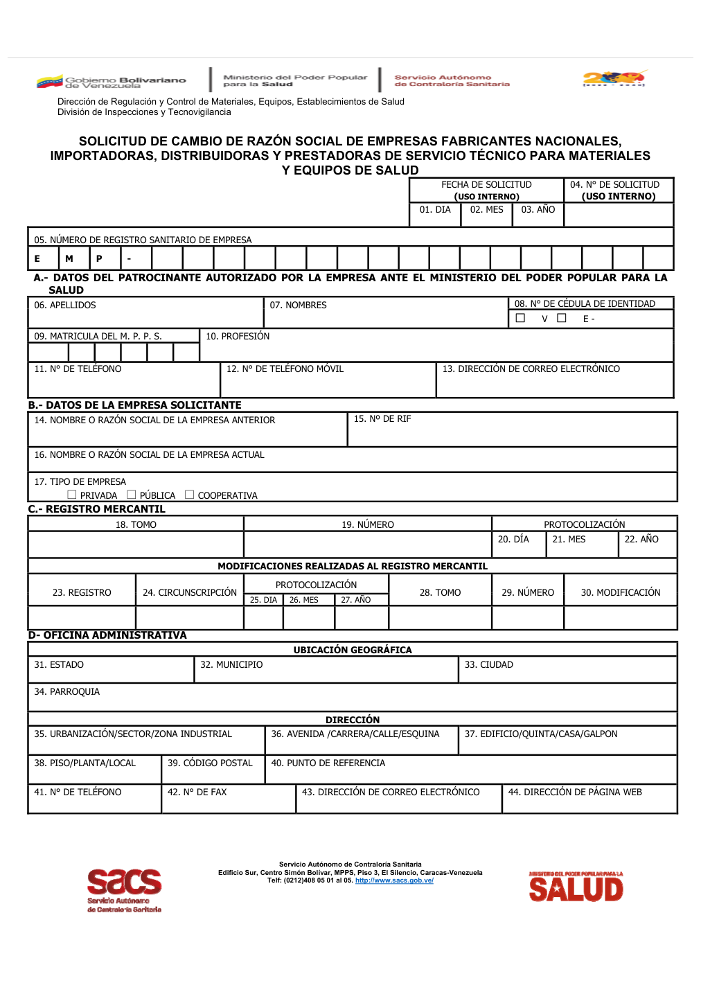 Original PDF page 1 — retained source fields, tables and layout.