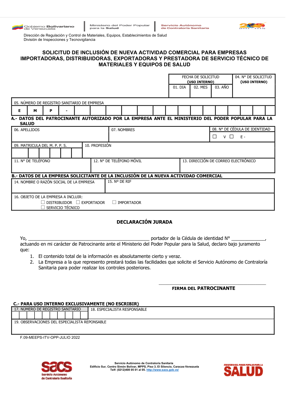 Original PDF page 1 — retained source fields, tables and layout.