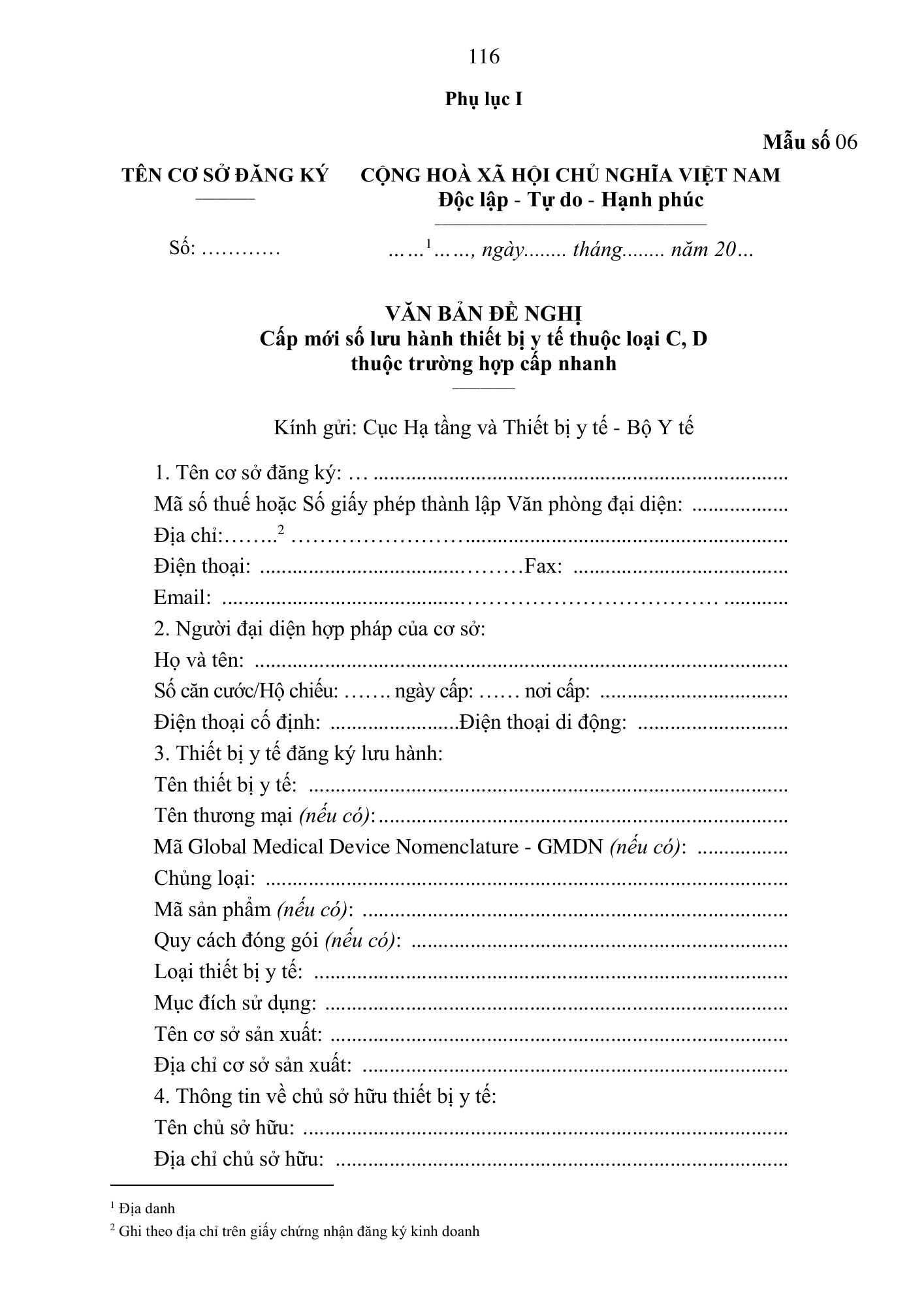 Quyết định 3618/QĐ-BYT — original official PDF physical page 116; complete source layout, tables and image text retained