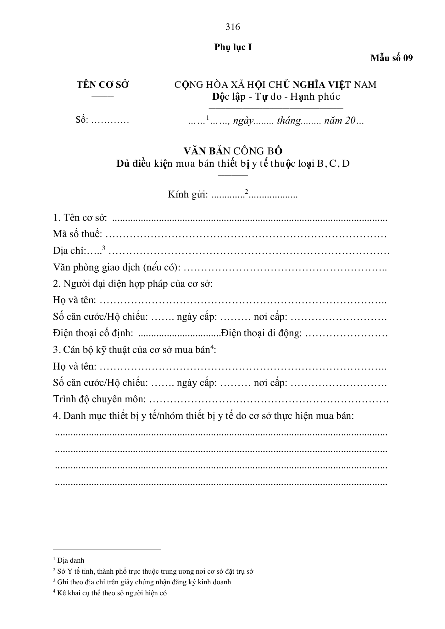 Quyết định 3618/QĐ-BYT — original official PDF physical page 316; complete source layout, tables and image text retained