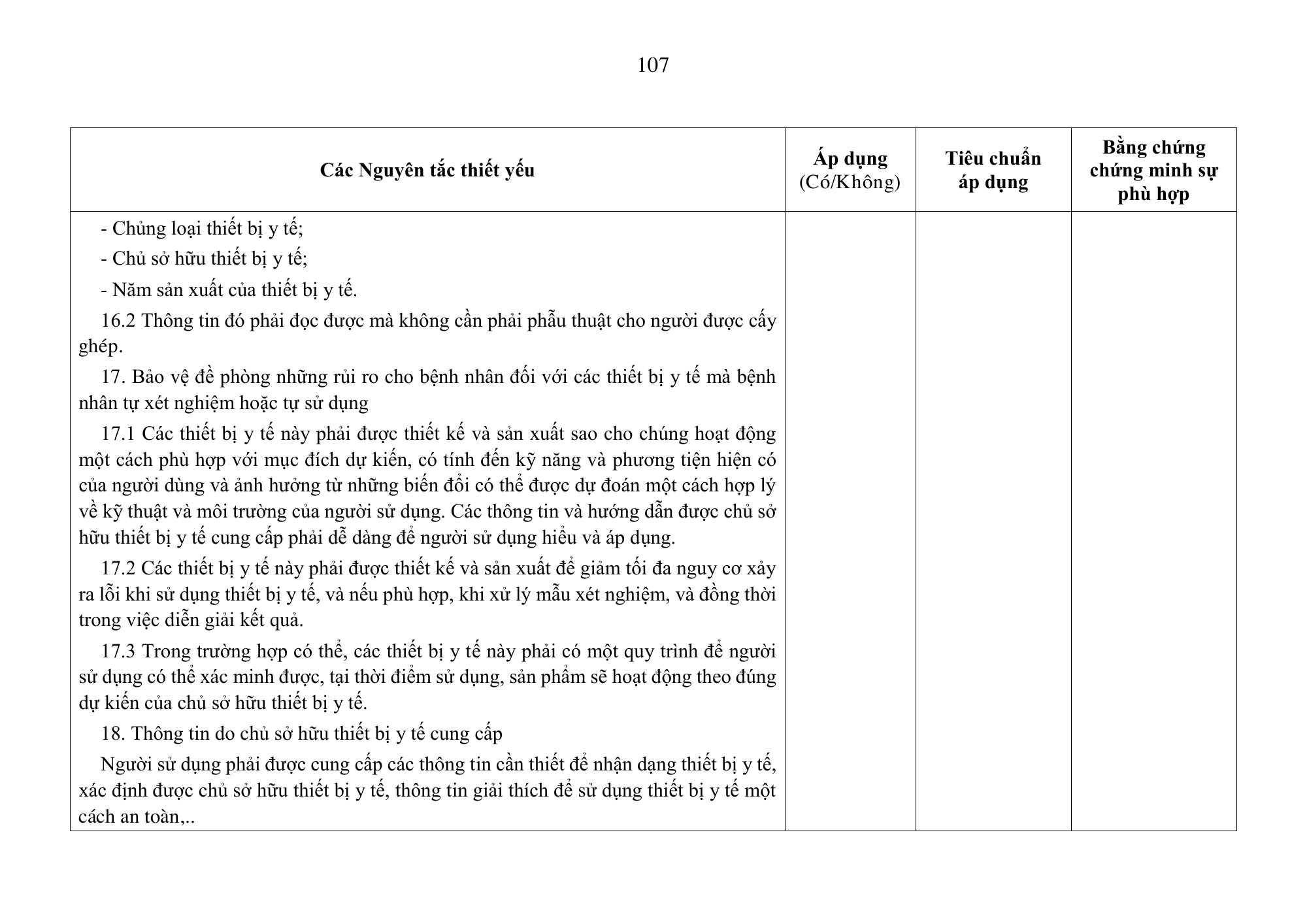 Quyết định 3618/QĐ-BYT — original official PDF physical page 107; complete source layout, tables and image text retained