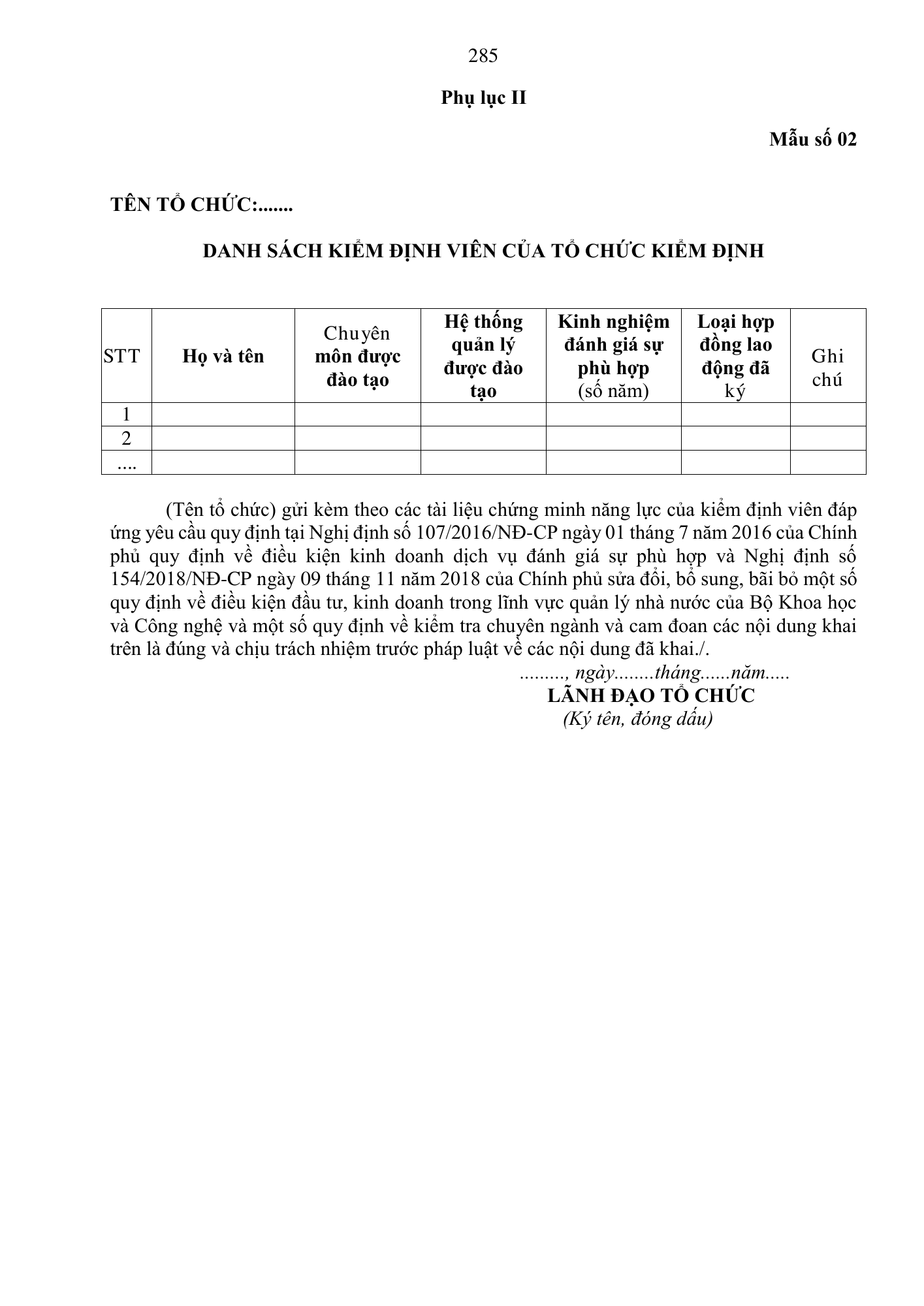 Quyết định 3618/QĐ-BYT — original official PDF physical page 285; complete source layout, tables and image text retained