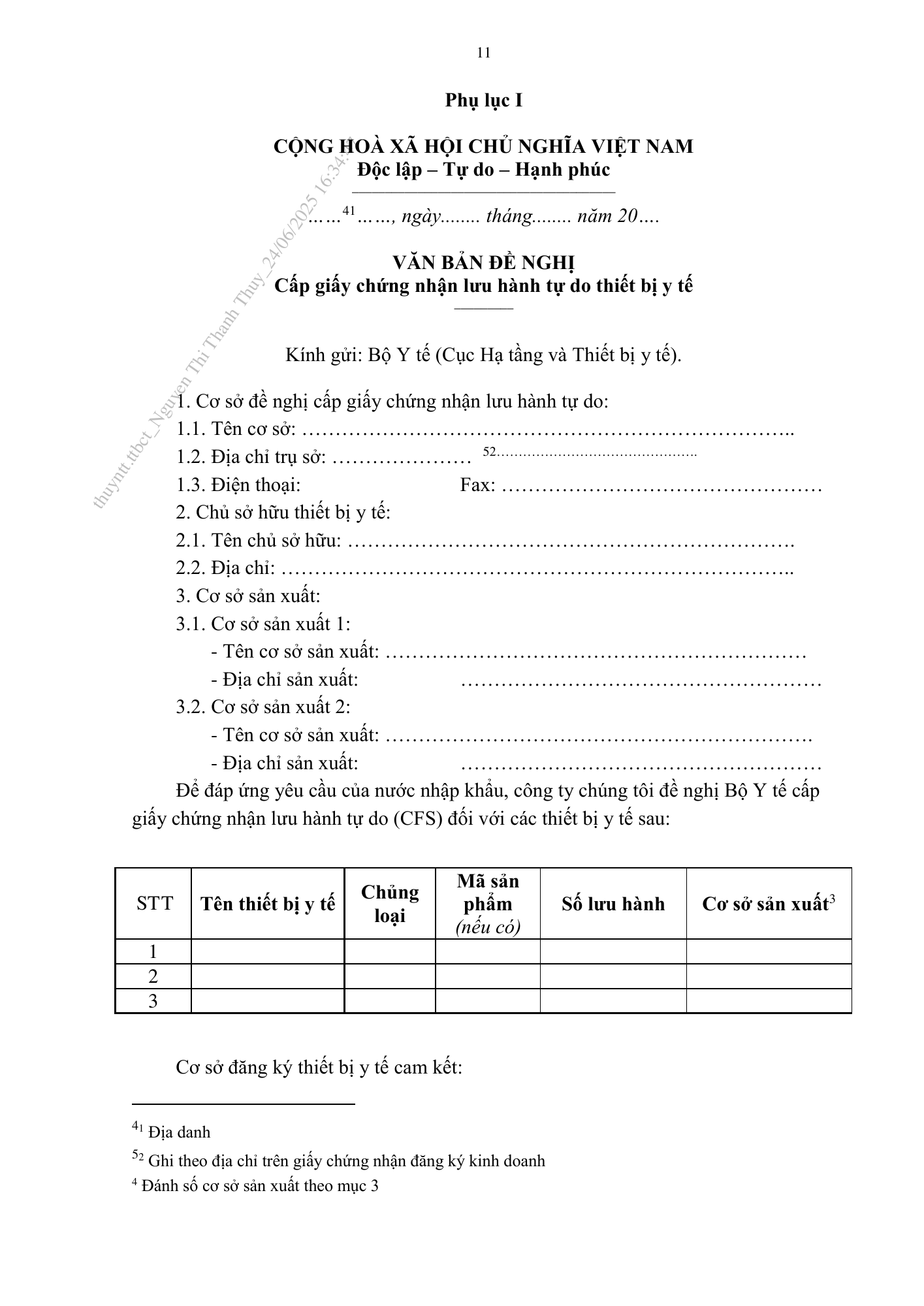 Quyết định 2075/QĐ-BYT — original official PDF physical page 11; complete source layout, tables and image text retained