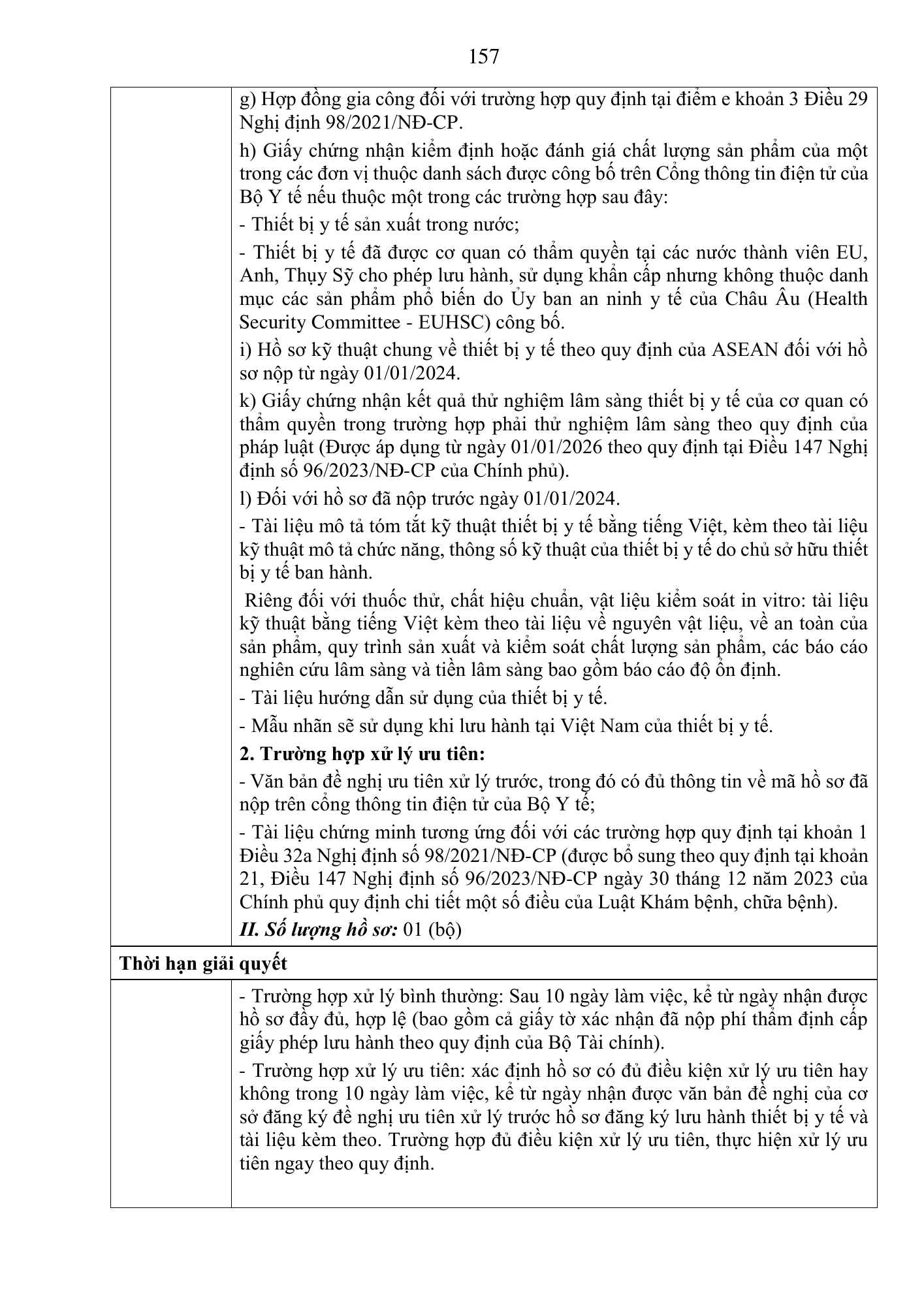 Quyết định 3618/QĐ-BYT — original official PDF physical page 157; complete source layout, tables and image text retained