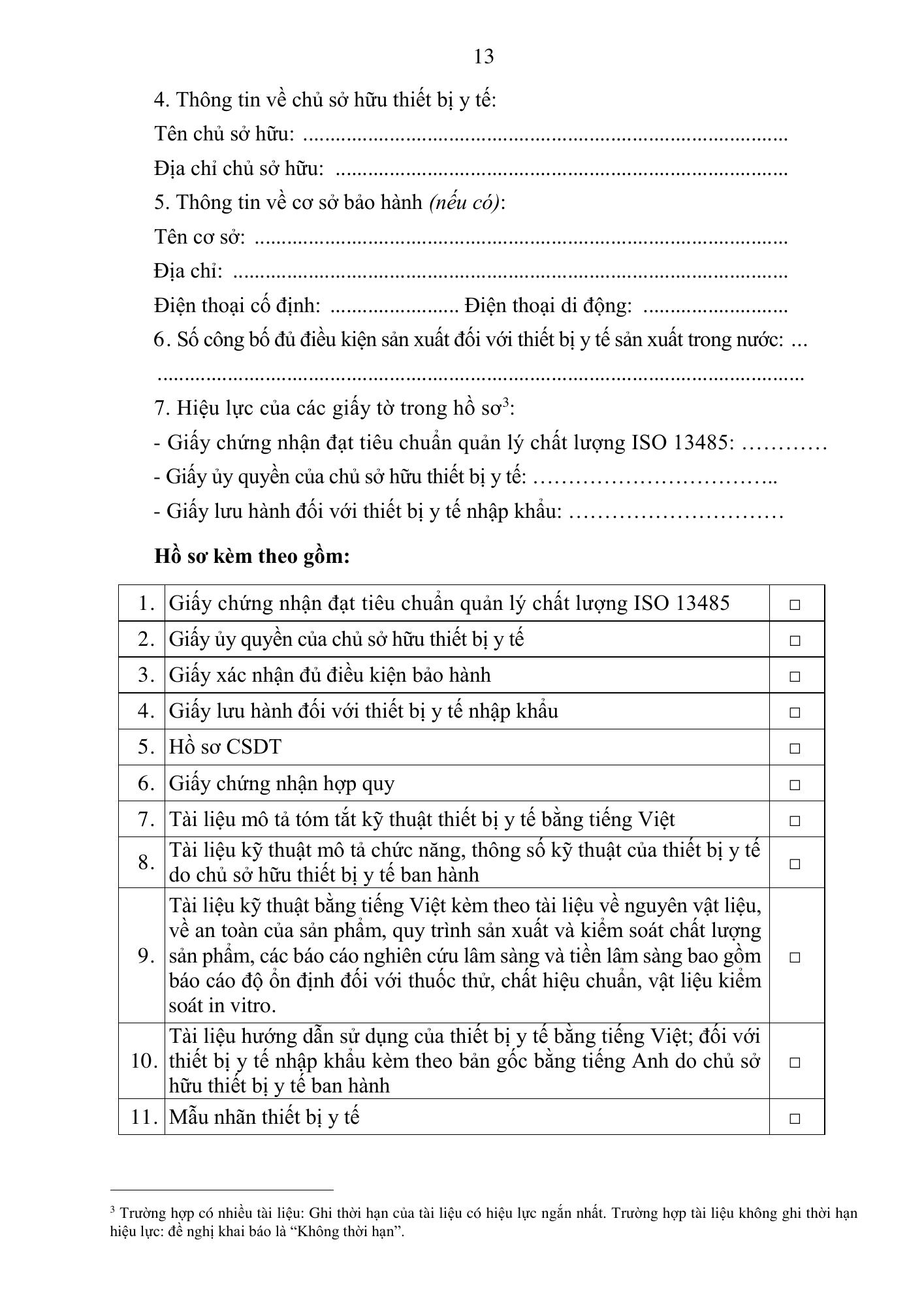 Quyết định 3618/QĐ-BYT — original official PDF physical page 13; complete source layout, tables and image text retained