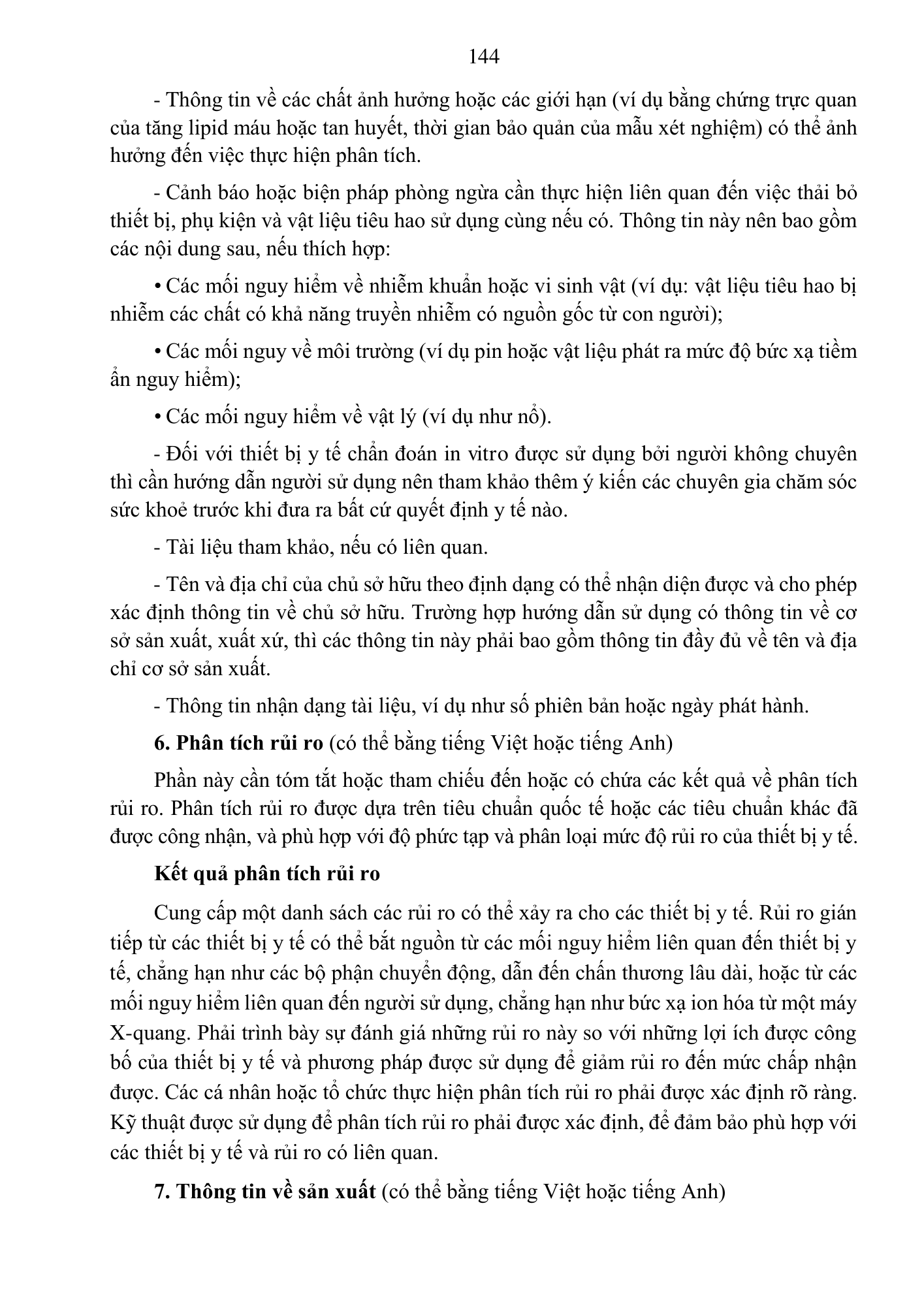 Quyết định 3618/QĐ-BYT — original official PDF physical page 144; complete source layout, tables and image text retained