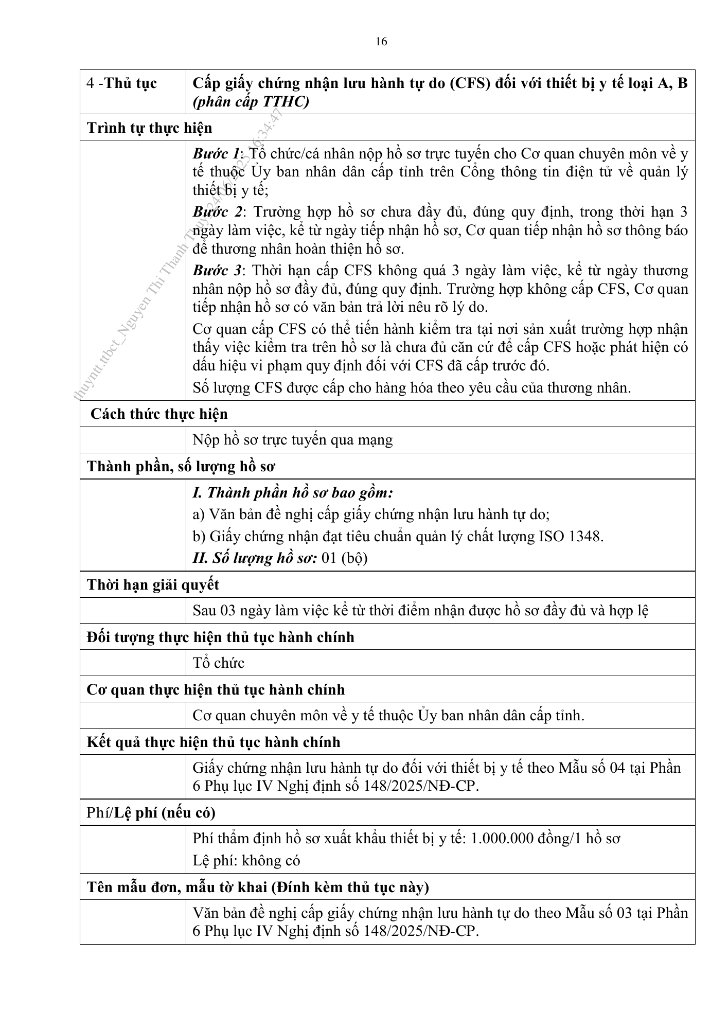 Quyết định 2075/QĐ-BYT — original official PDF physical page 16; complete source layout, tables and image text retained