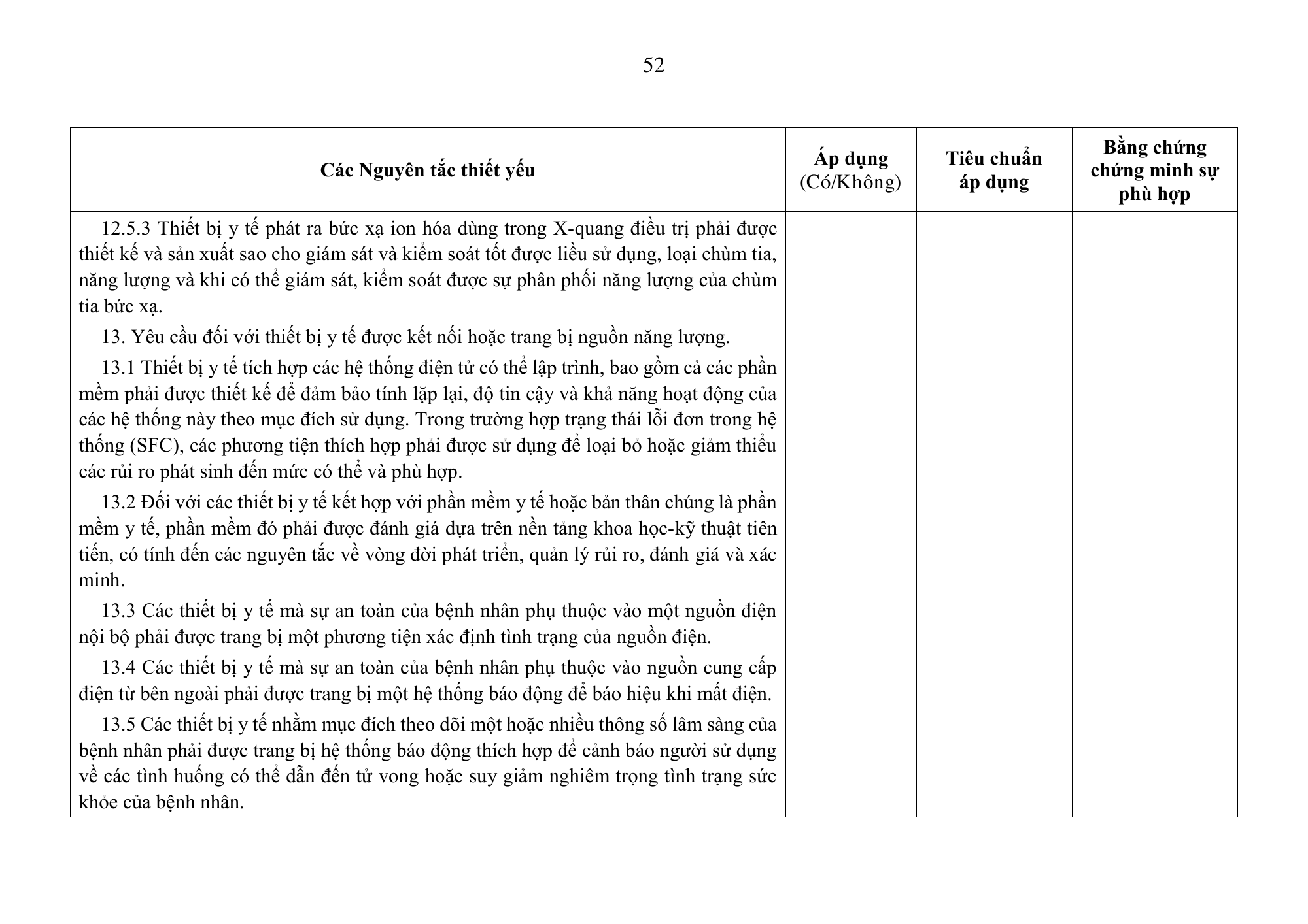 Quyết định 3618/QĐ-BYT — original official PDF physical page 52; complete source layout, tables and image text retained