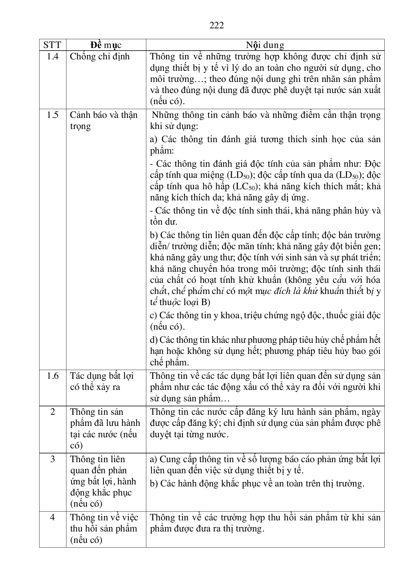 Quyết định 3618/QĐ-BYT — original official PDF physical page 222; complete source layout, tables and image text retained