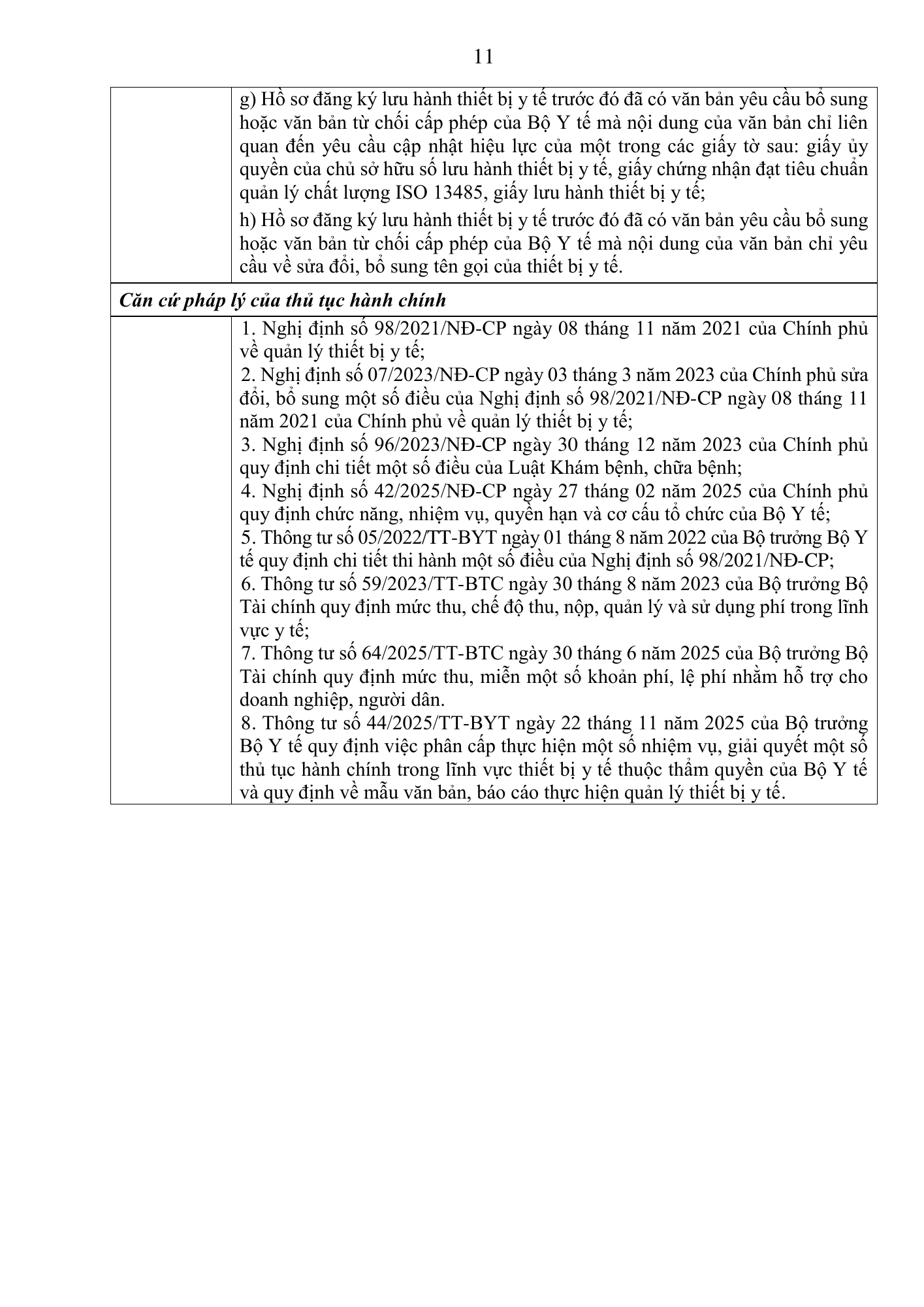 Quyết định 3618/QĐ-BYT — original official PDF physical page 11; complete source layout, tables and image text retained