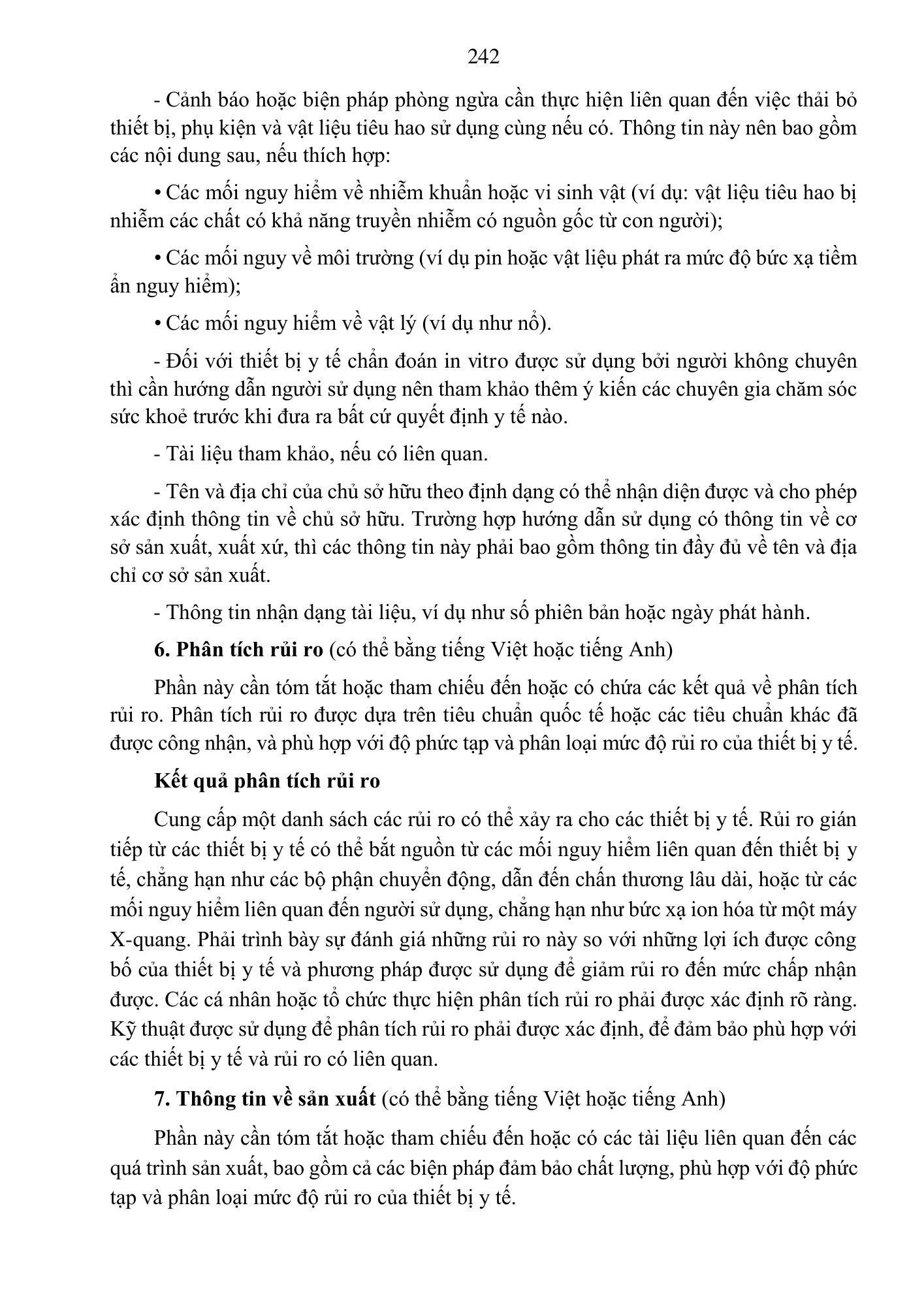 Quyết định 3618/QĐ-BYT — original official PDF physical page 242; complete source layout, tables and image text retained