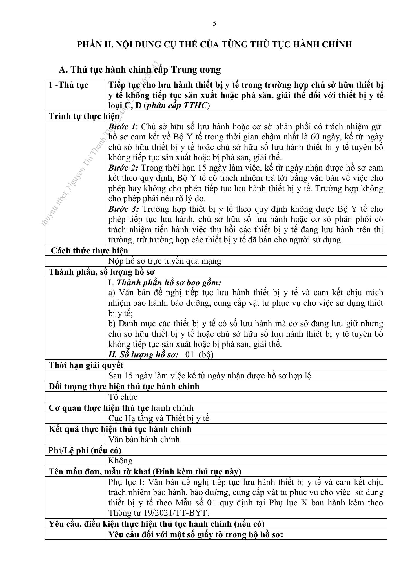 Quyết định 2075/QĐ-BYT — original official PDF physical page 5; complete source layout, tables and image text retained
