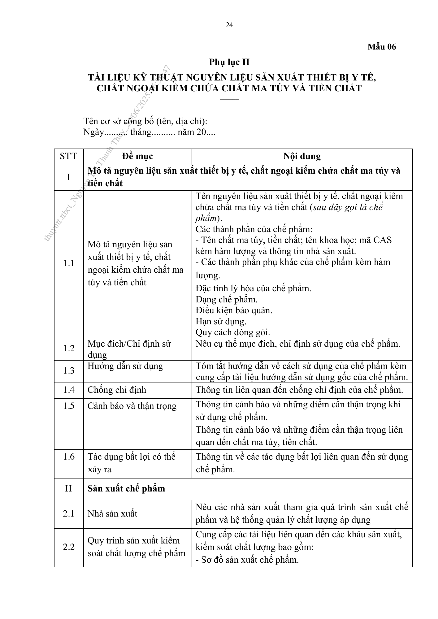 Quyết định 2075/QĐ-BYT — original official PDF physical page 24; complete source layout, tables and image text retained