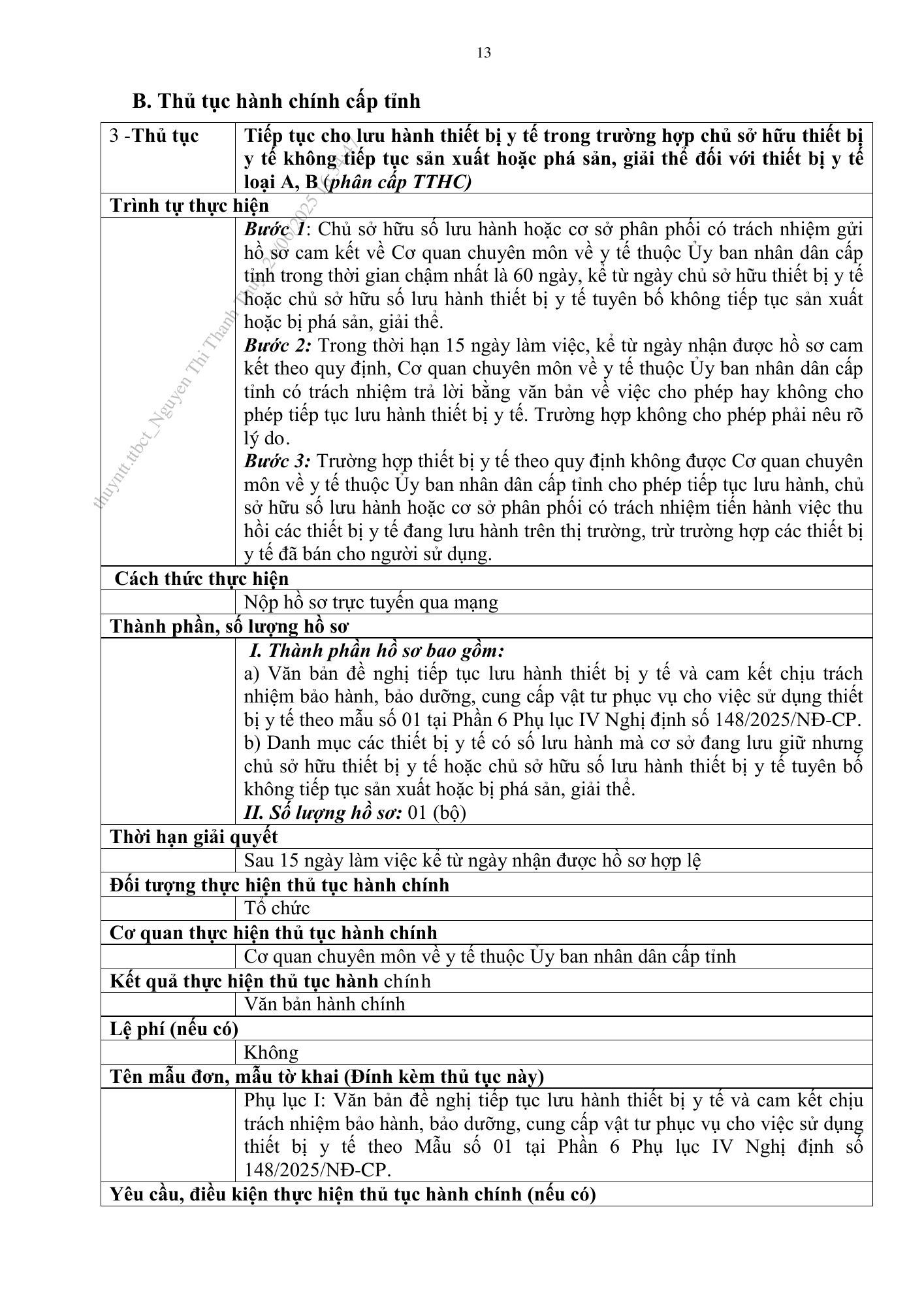 Quyết định 2075/QĐ-BYT — original official PDF physical page 13; complete source layout, tables and image text retained