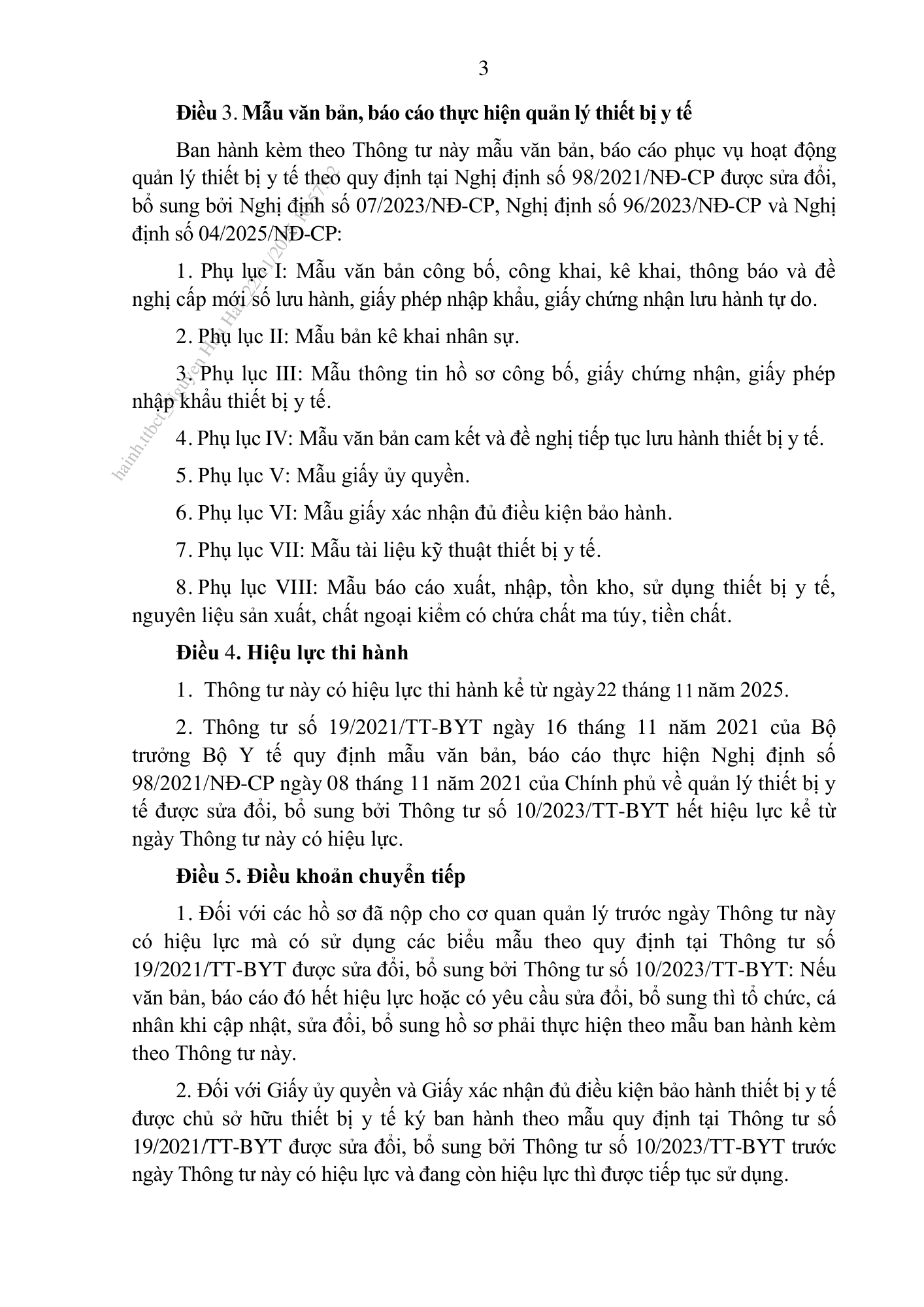 Thông tư44/2025/TT-BYT — original official PDF page3; original table columns and diagrams retained