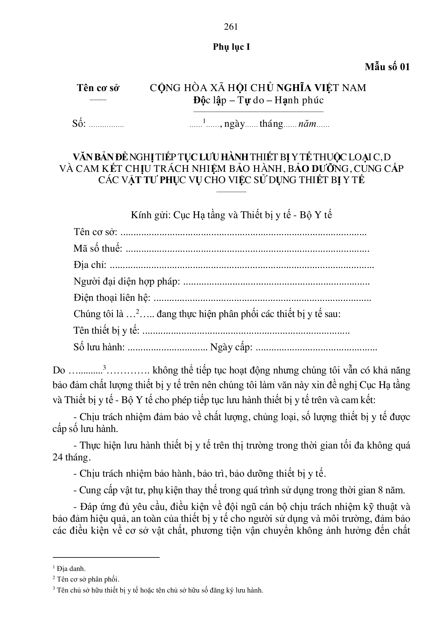 Quyết định 3618/QĐ-BYT — original official PDF physical page 261; complete source layout, tables and image text retained