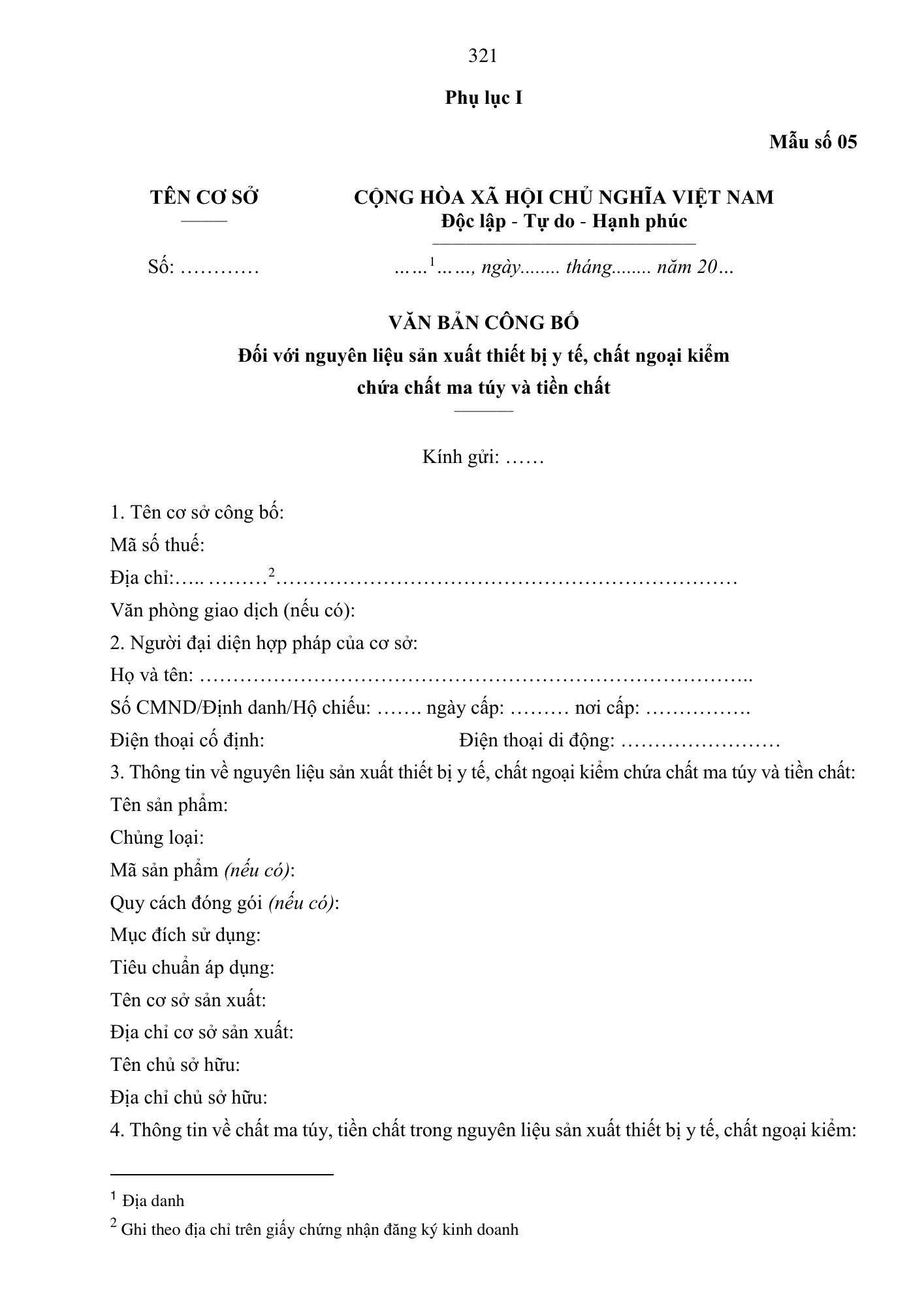 Quyết định 3618/QĐ-BYT — original official PDF physical page 321; complete source layout, tables and image text retained